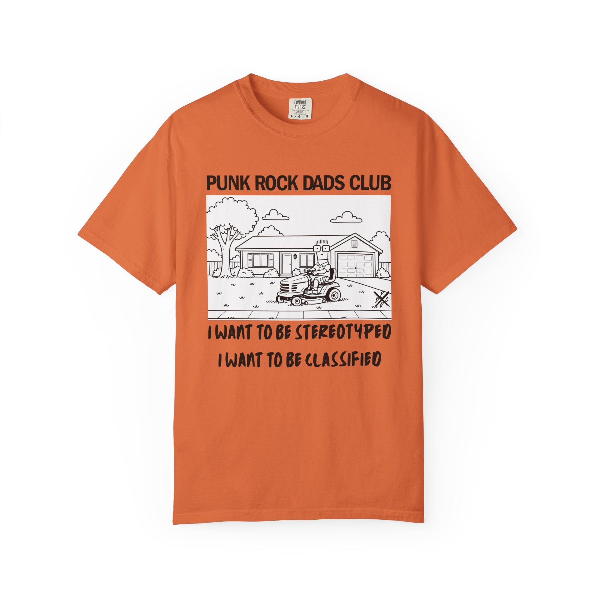 Suburban Home - Punk Rock Dads Club Comfort Colors T-Shirt