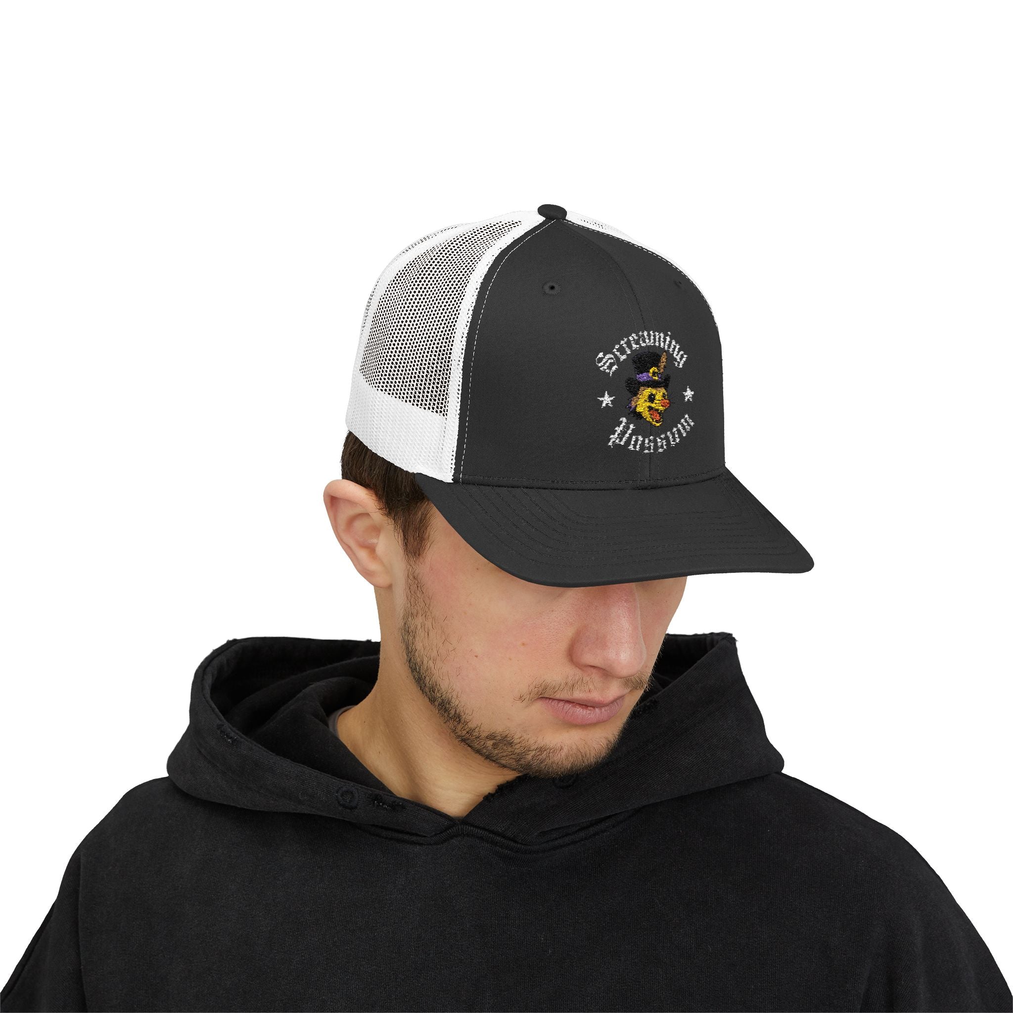 Screaming Possum Snapback Trucker Cap