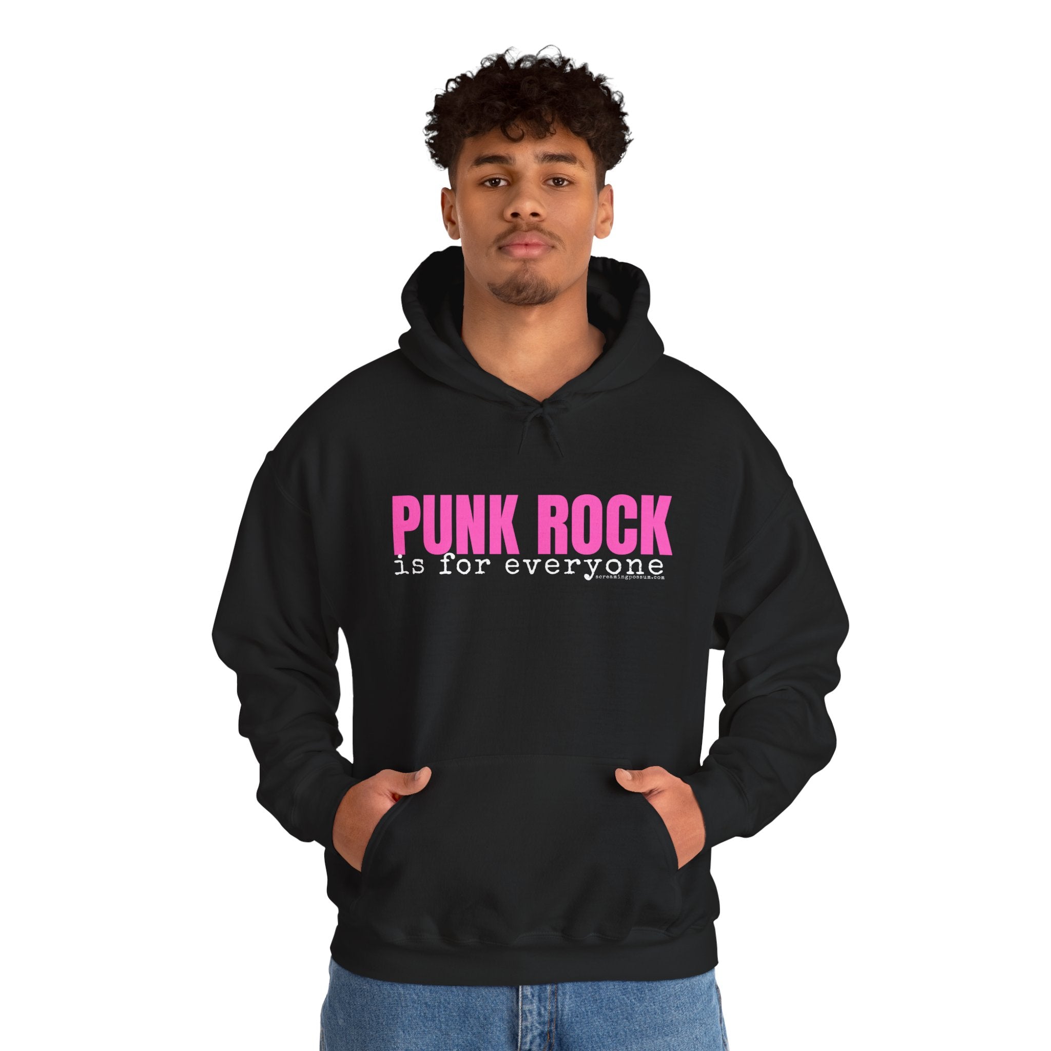 Punk Rock Is For Everyone Gildan Pullover Hoodie