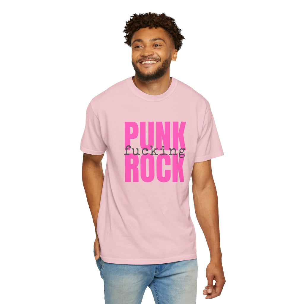 Punk Fucking Rock Comfort Colors Graphic T-Shirt