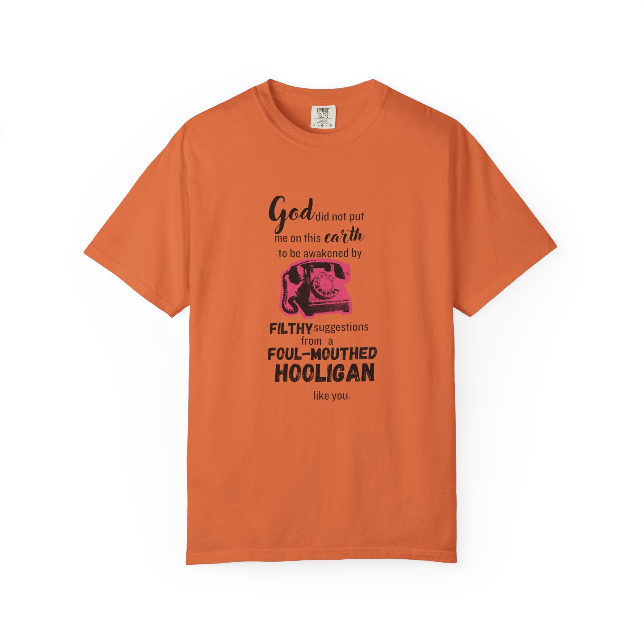 Sixteen Candles "God did not put me on this earth..." 80s Movie Quote Tee on Bella + Canvas Shirt