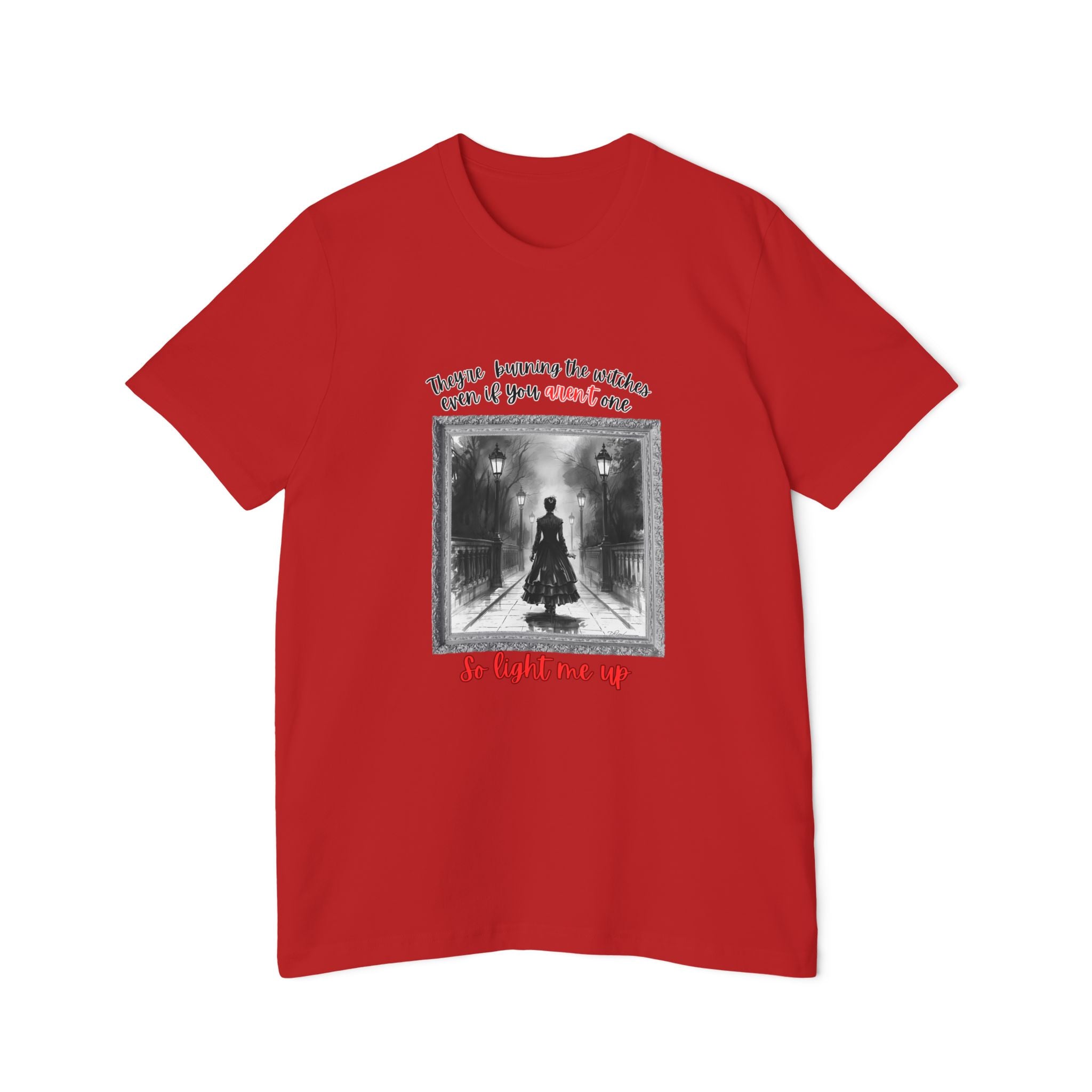 They're Burning the Witches Even If You Aren't One Swiftie Tee on Bella + Canvas Shirt