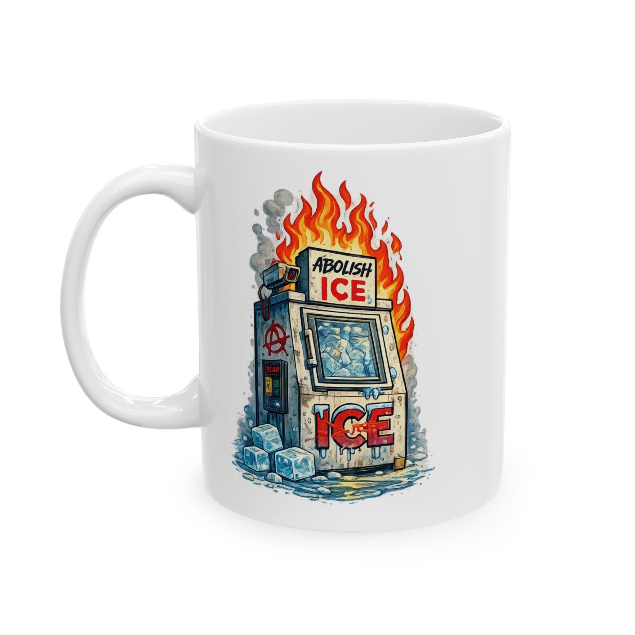 Burning ICE Coffee Mug