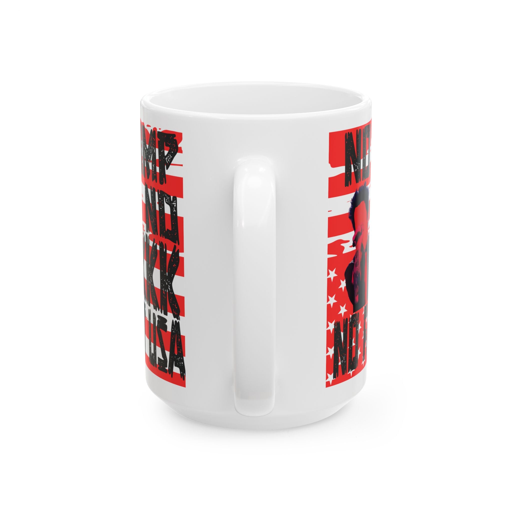No Trump, No KKK, No Fascist USA Ceramic Mug 11oz/15oz