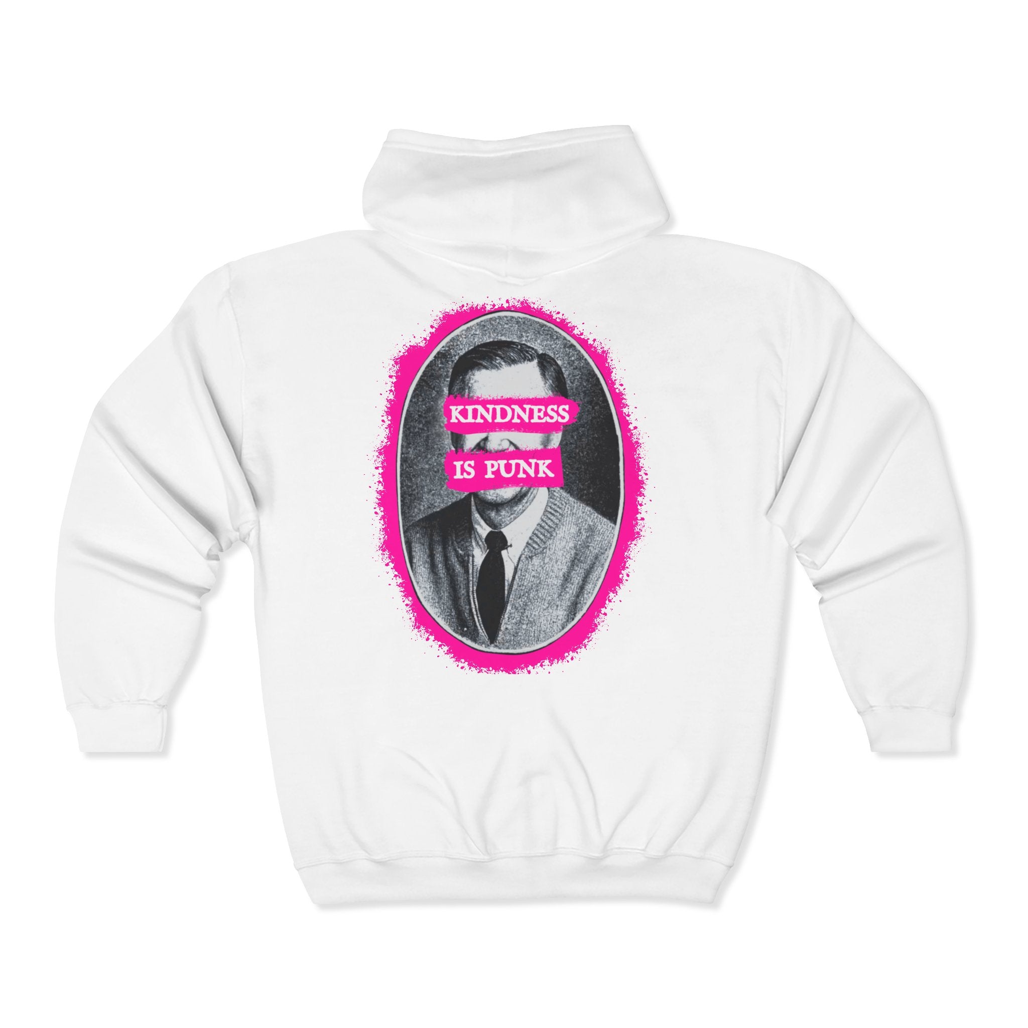 Mr. Roger's "Kindness is Punk" Full Zip Hoodie
