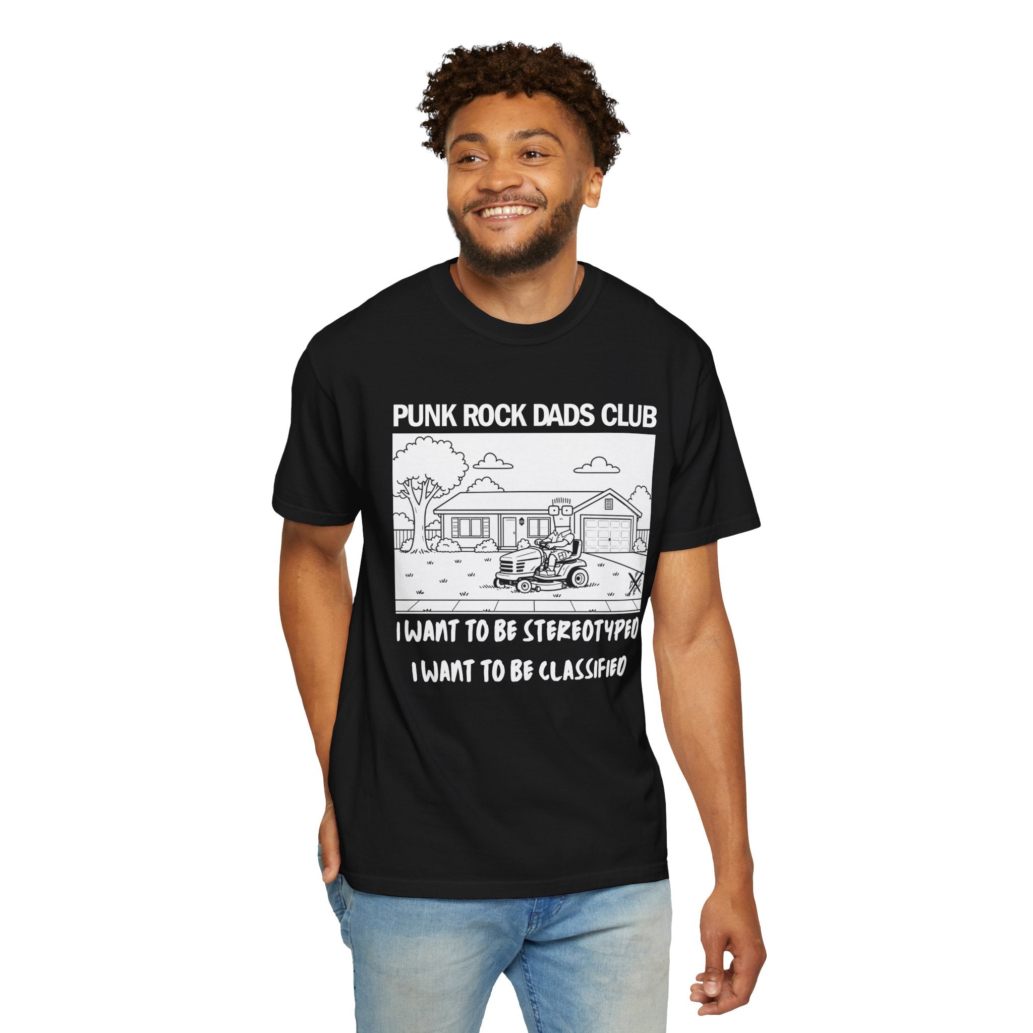 Suburban Home - Punk Rock Dads Club Comfort Colors T-Shirt