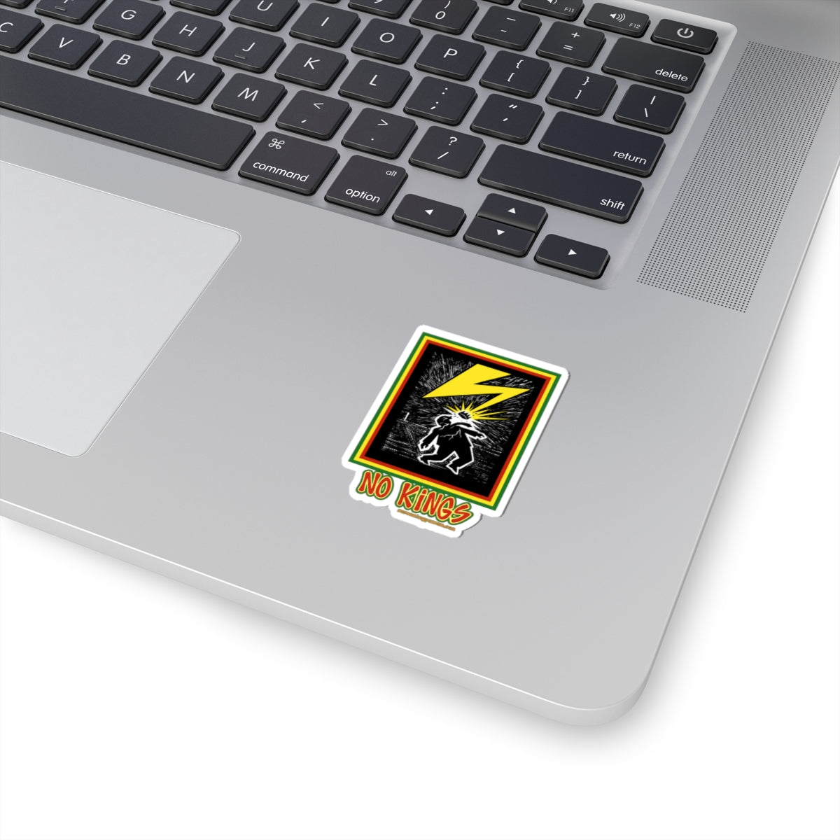 No Kings Bad Brains Homage Sticker