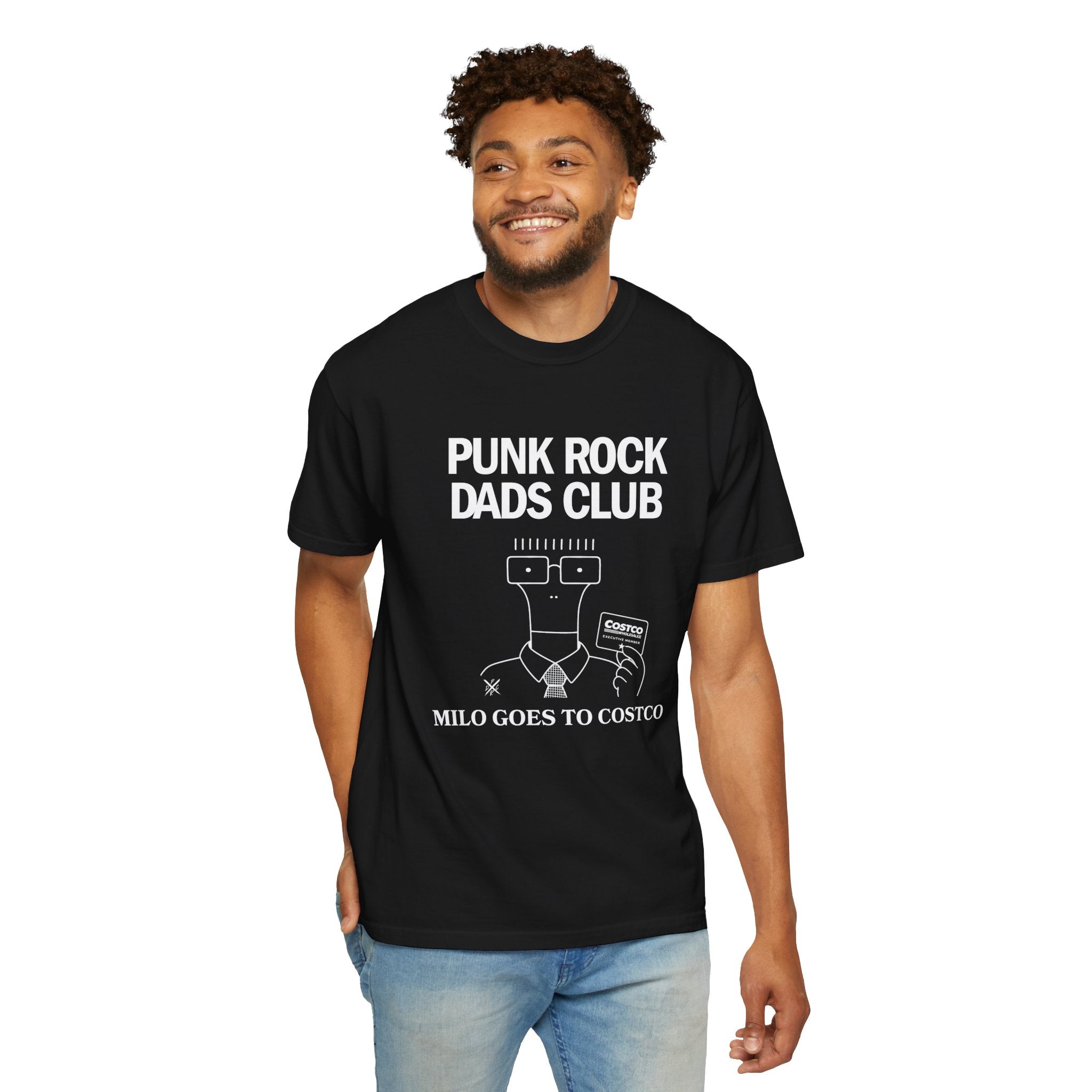 Milo Goes to Costco - Punk Rock Dads Club Comfort Colors T-Shirt