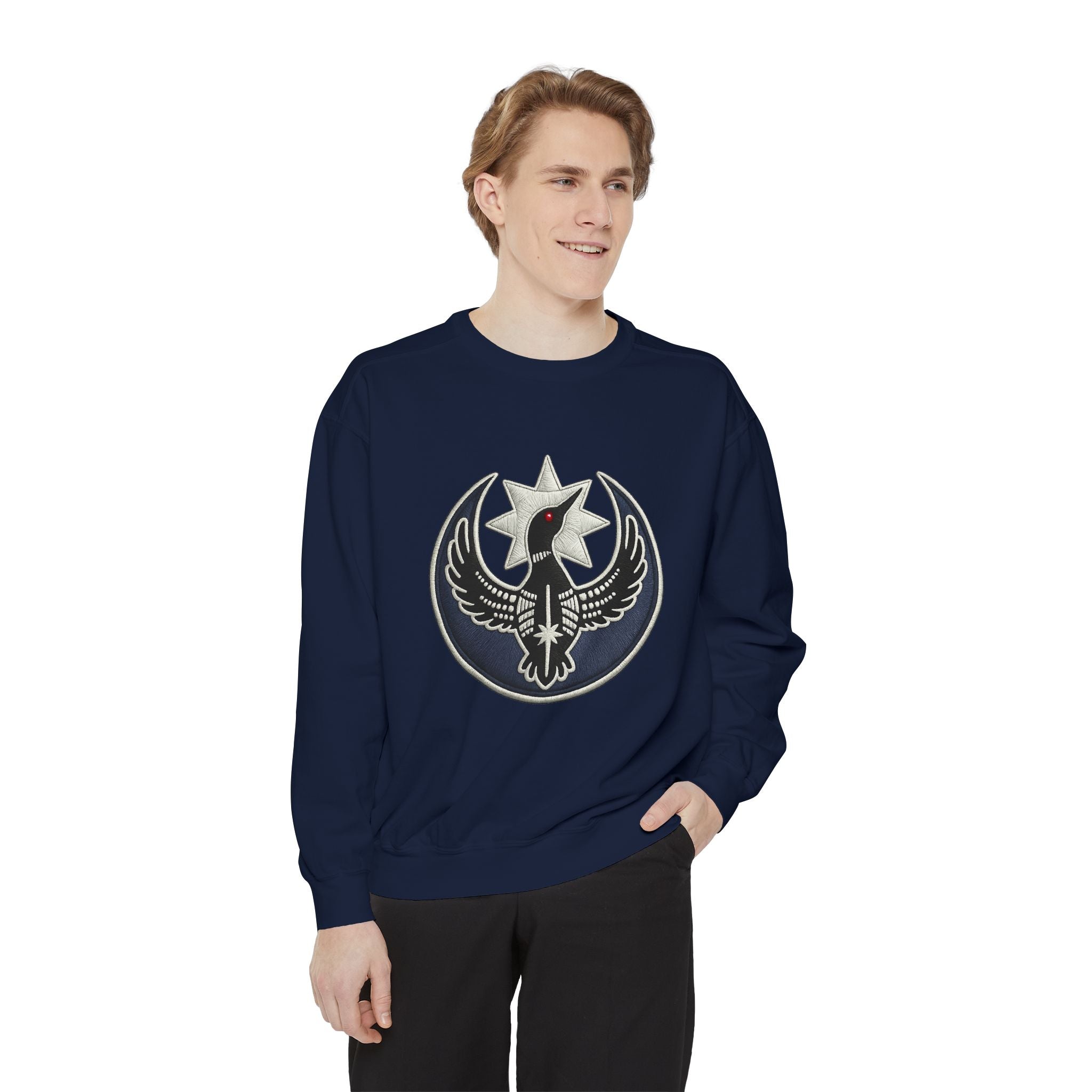 Minnesota Rebel Loon Anti-ICE Comfort Colors Crewneck Sweatshirt
