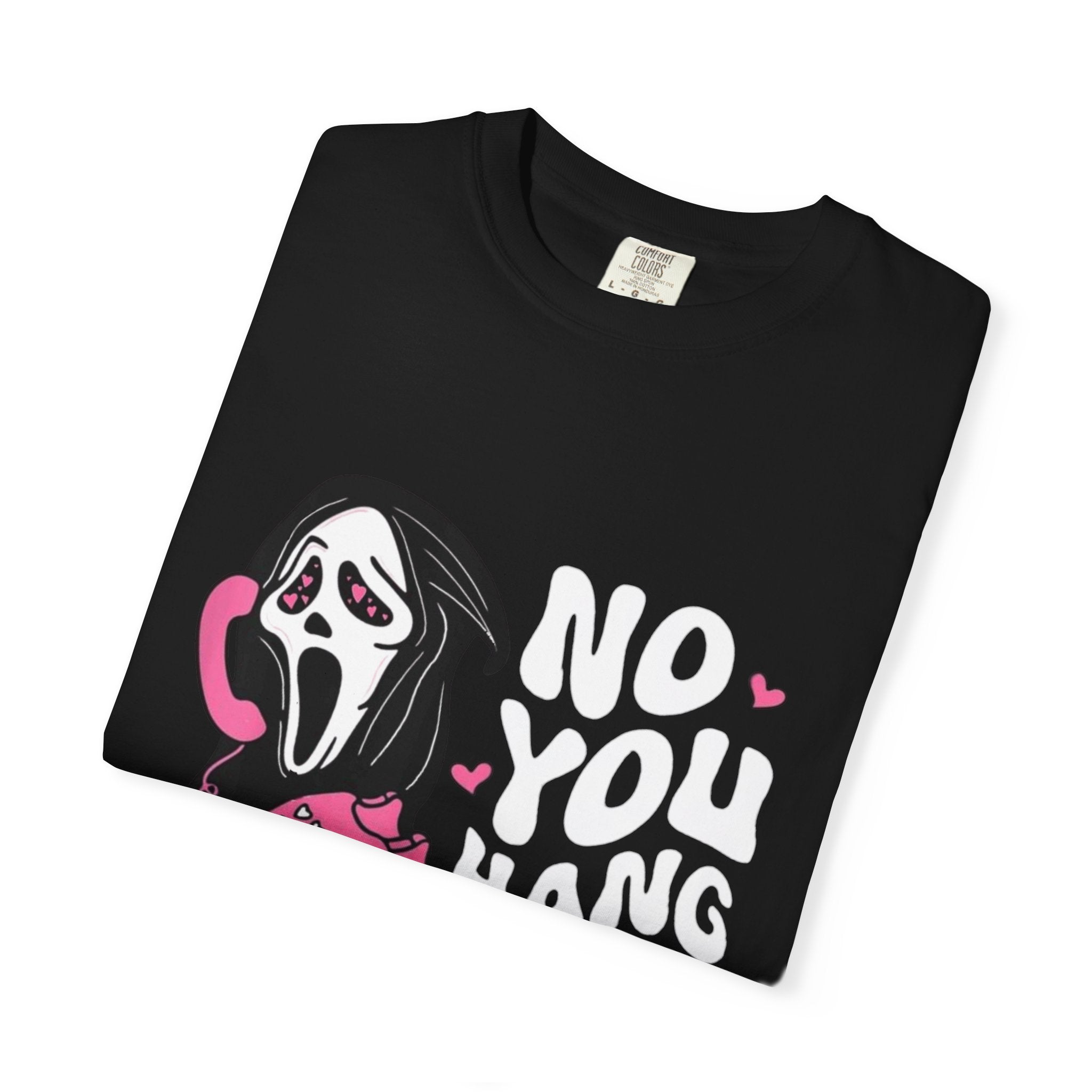 Ghostface Funny Halloween T-shirt, No you hang up Unisex Tee, Halloween Costume Shirt, Halloween Party Top, Spooky Tee Shirt