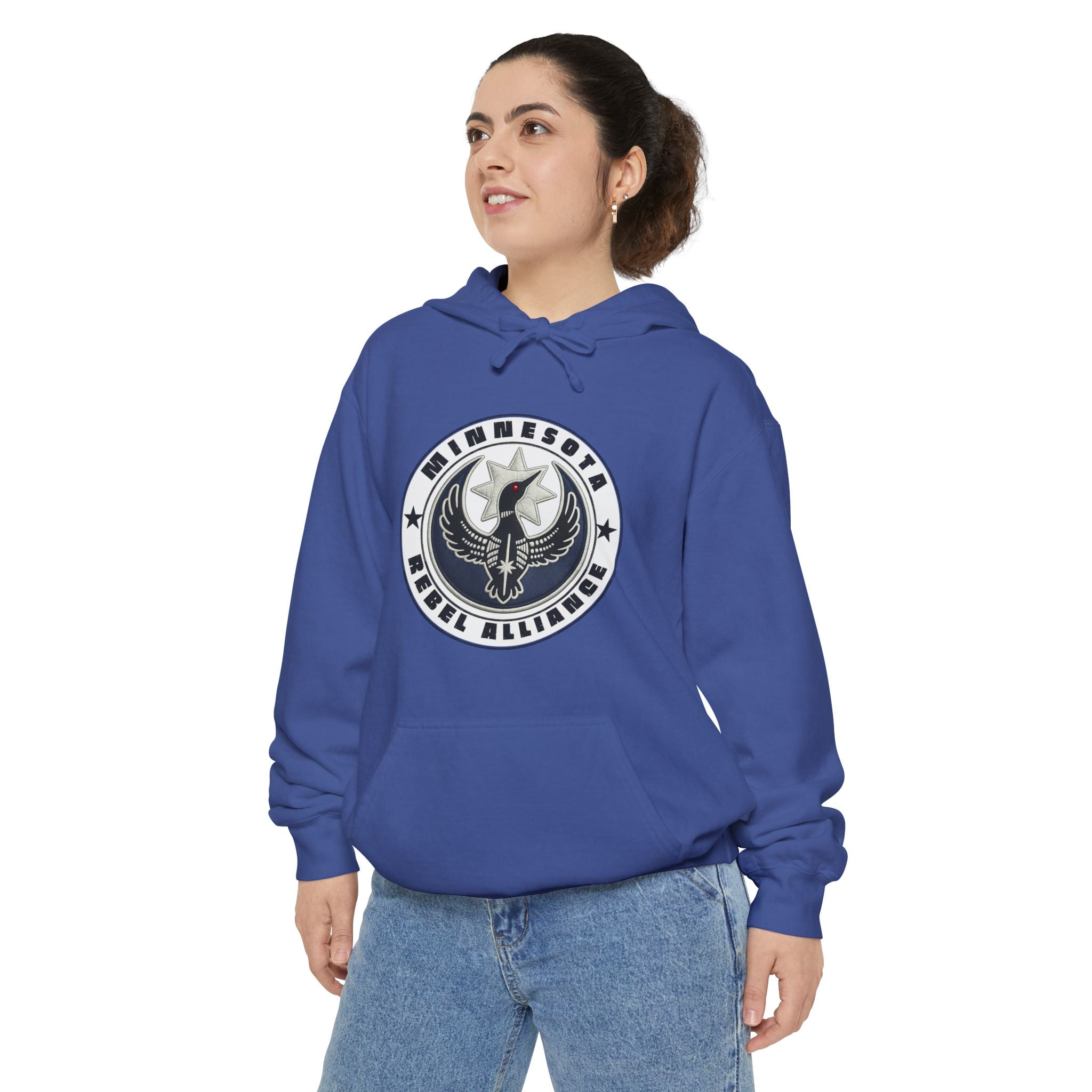 Minnesota Rebel Alliance Anti-ICE Comfort Colors Pullover Hoodie
