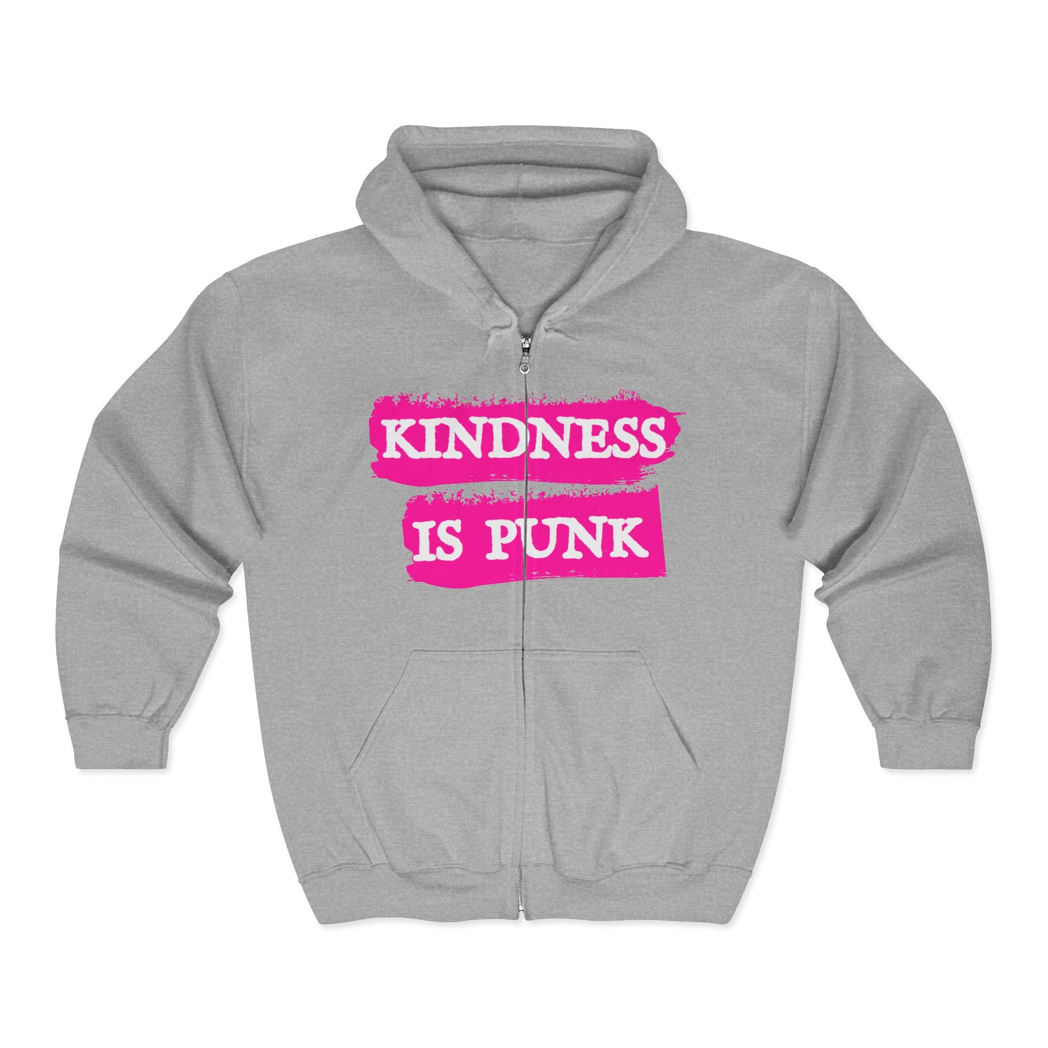 Mr. Roger's "Kindness is Punk" Full Zip Hoodie