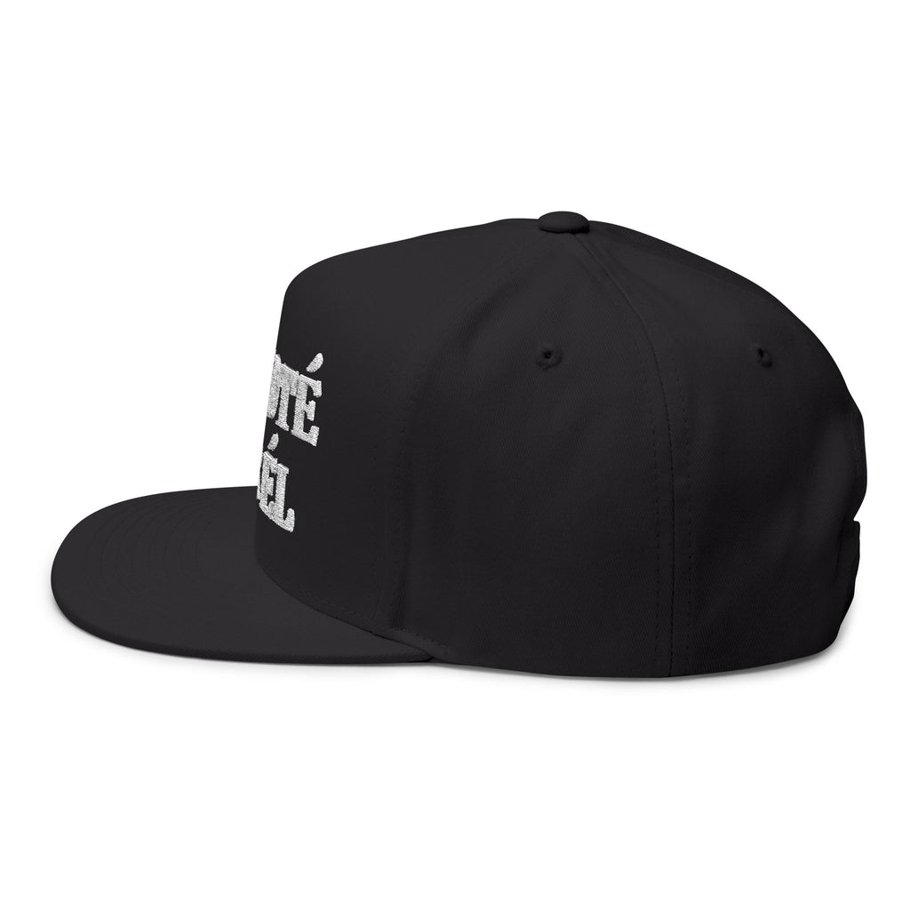No Vote Por Él Embroidered Flatbill Snapback Hat