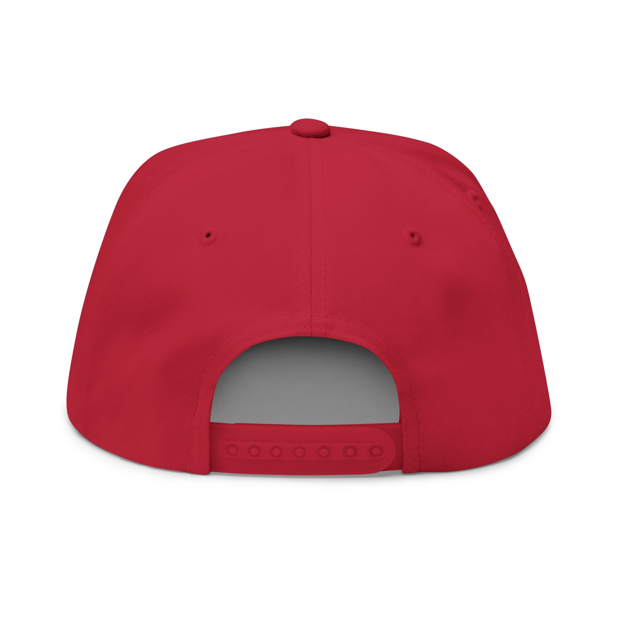 No Vote Por Él Embroidered Flatbill Snapback Hat