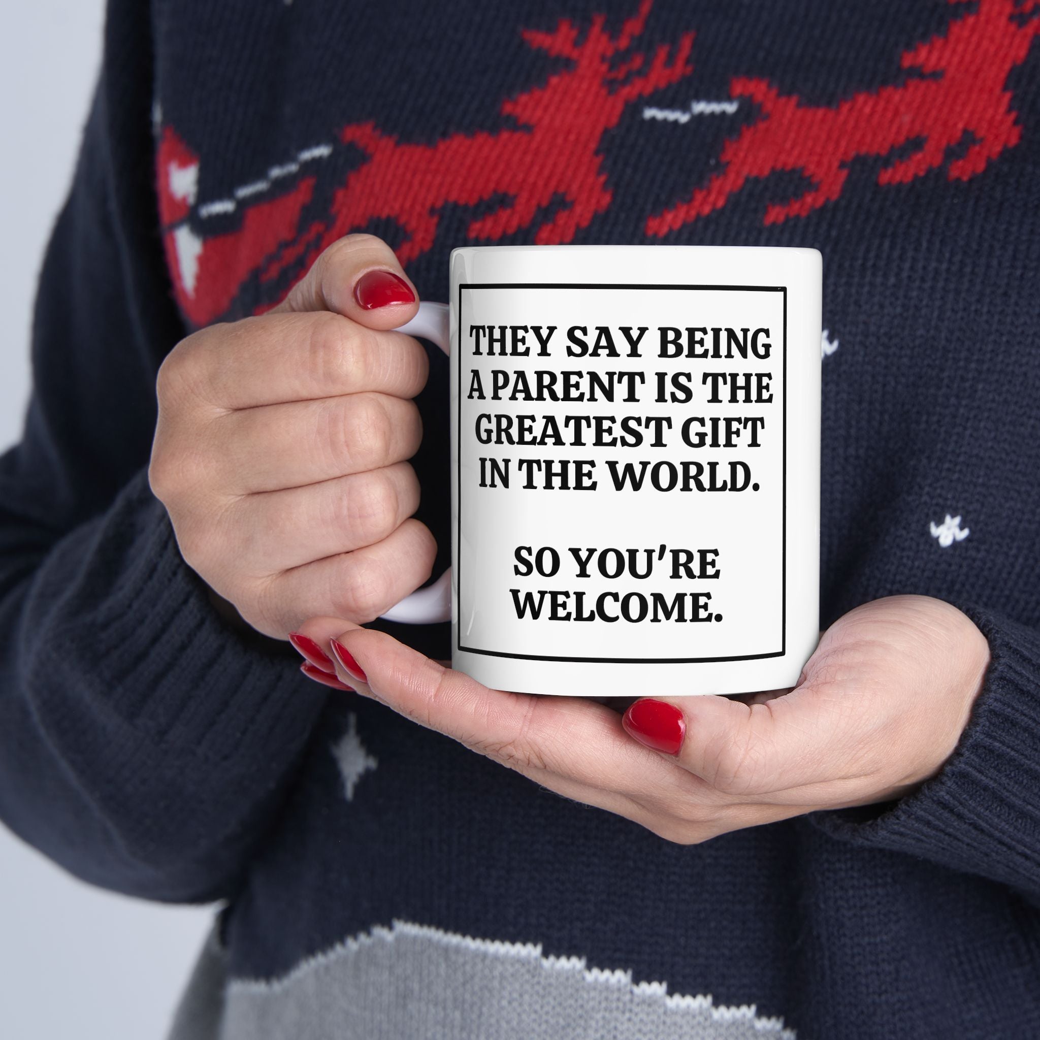 The Greatest Gift in the World Coffee Cup (11 oz, 15 oz)