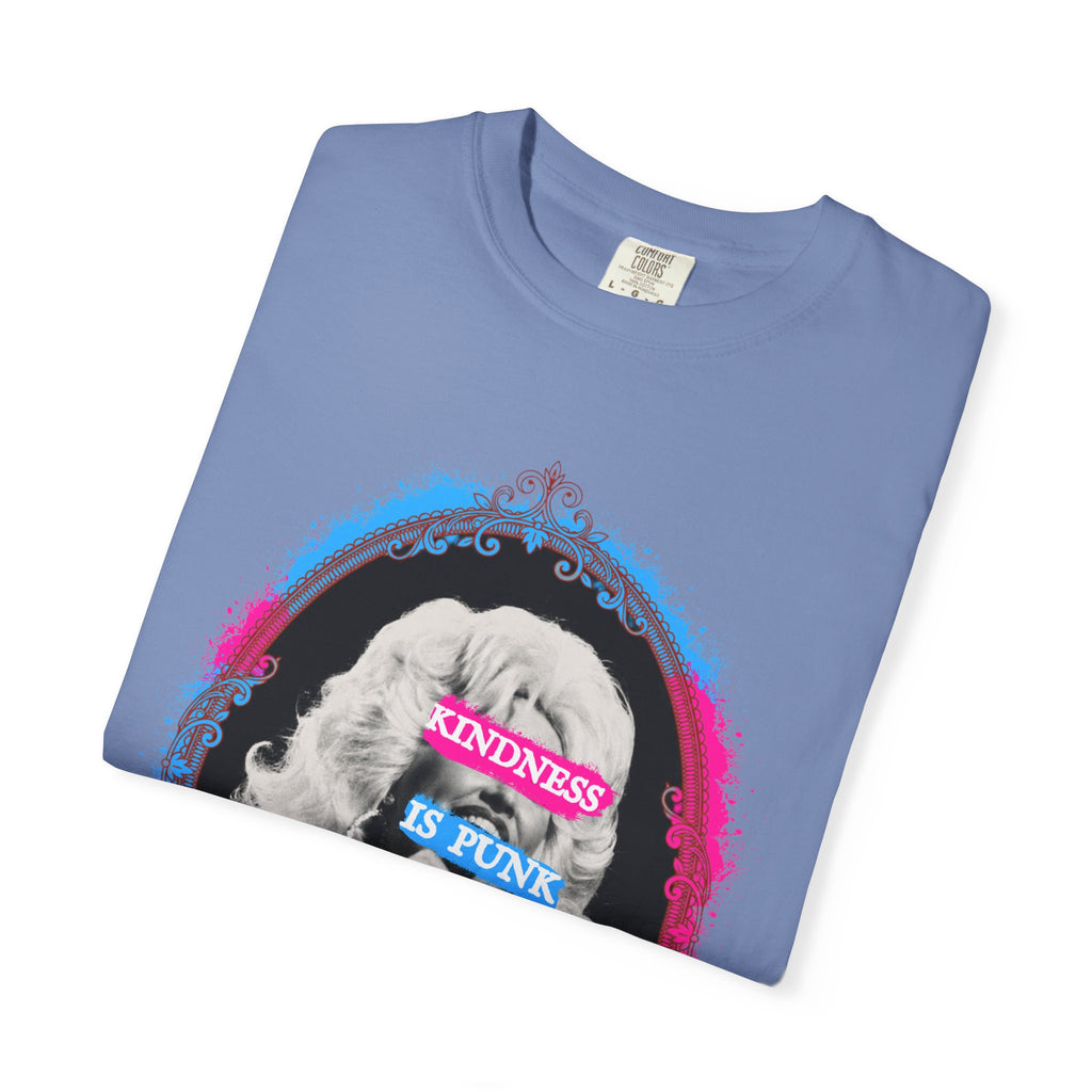 Kindness Is Punk Dolly Comfort Colors T-ShirtT-Shirt — Retro Punk Graphic Tee