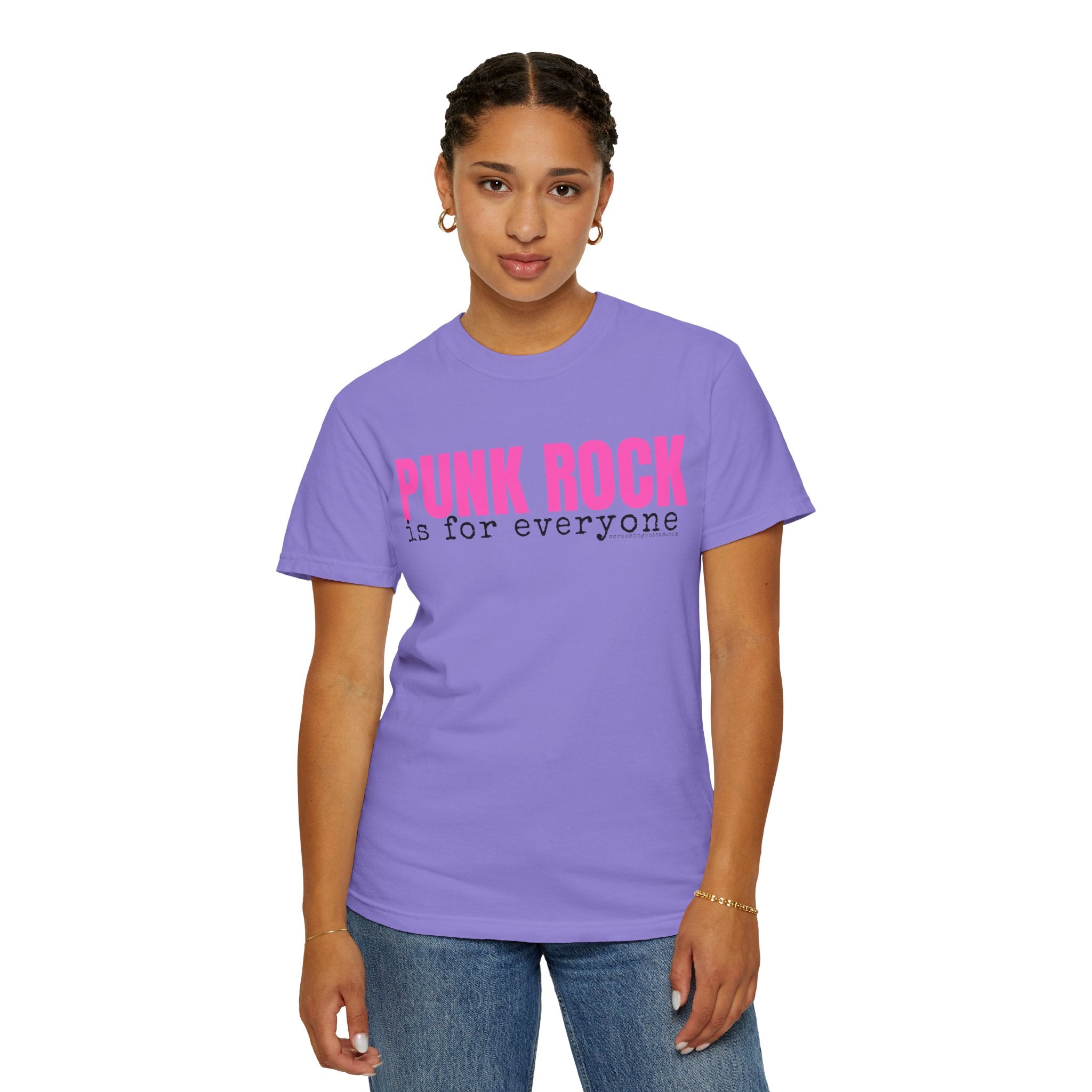 Punk Rock Is For Everyone Comfort Colors T-Shirt