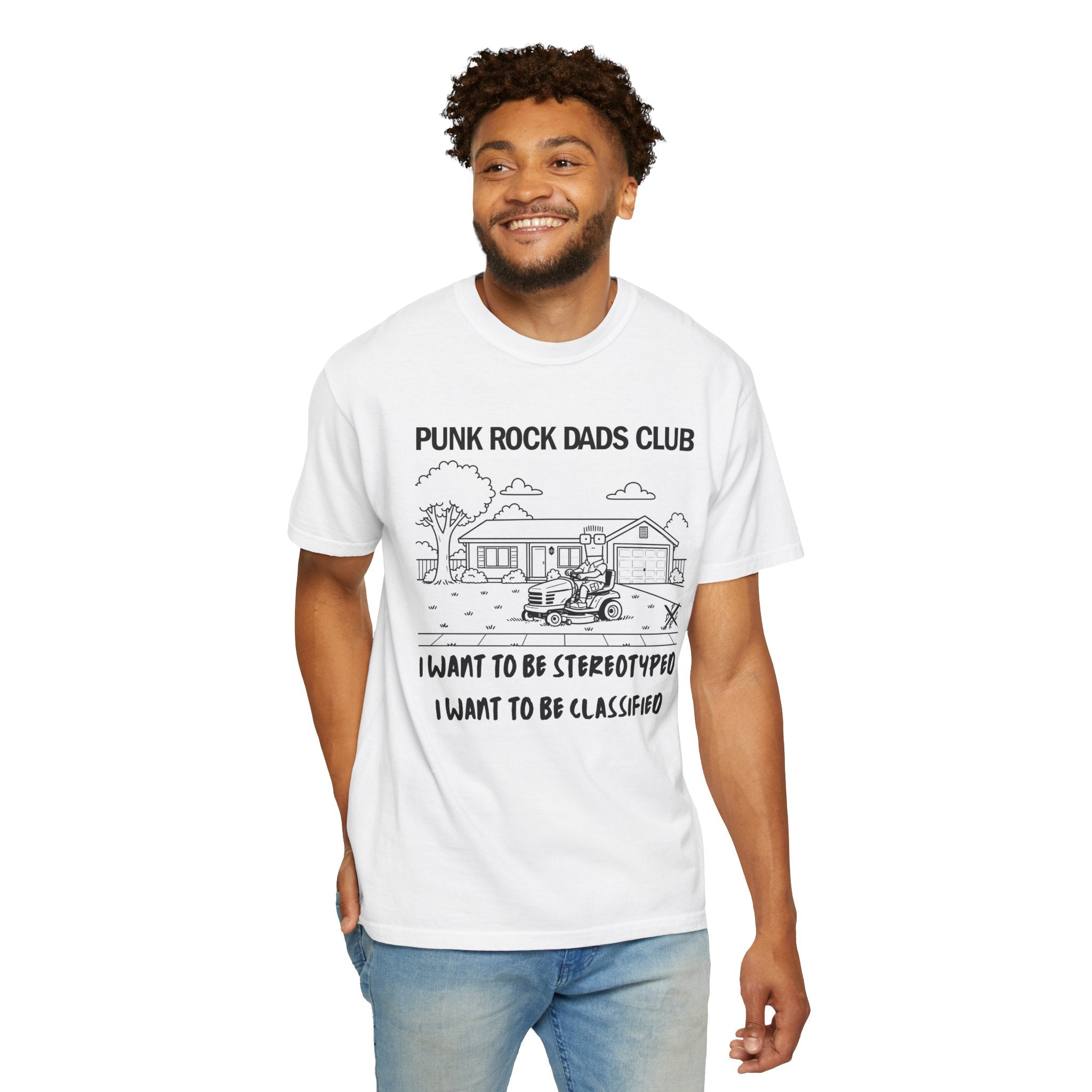 Suburban Home - Punk Rock Dads Club Comfort Colors T-Shirt