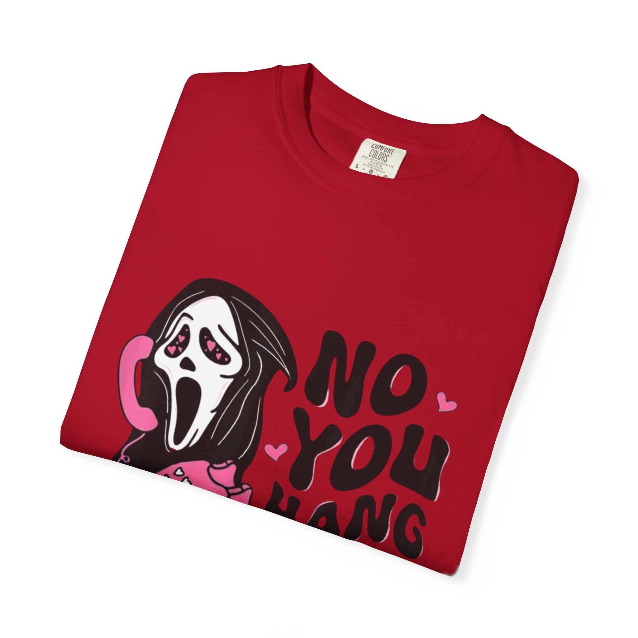 Ghostface Funny Halloween T-shirt, No you hang up Unisex Tee, Halloween Costume Shirt, Halloween Party Top, Spooky Tee Shirt