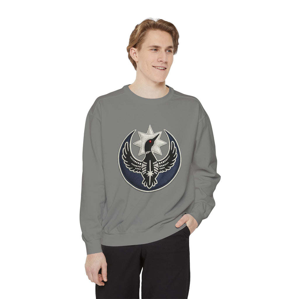 Minnesota Rebel Loon Anti-ICE Comfort Colors Crewneck Sweatshirt