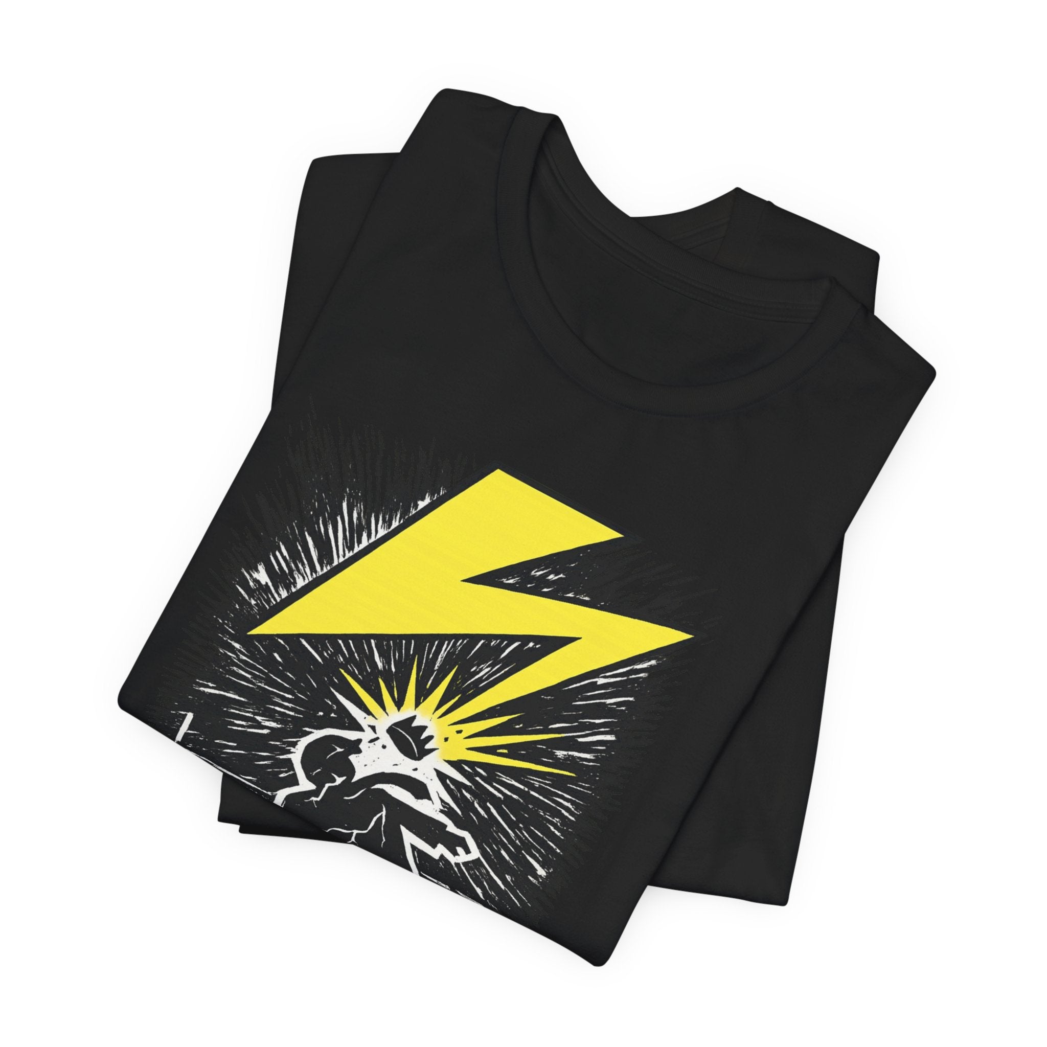 No Kings Lightning Bolt Bella + Canvas T-Shirt