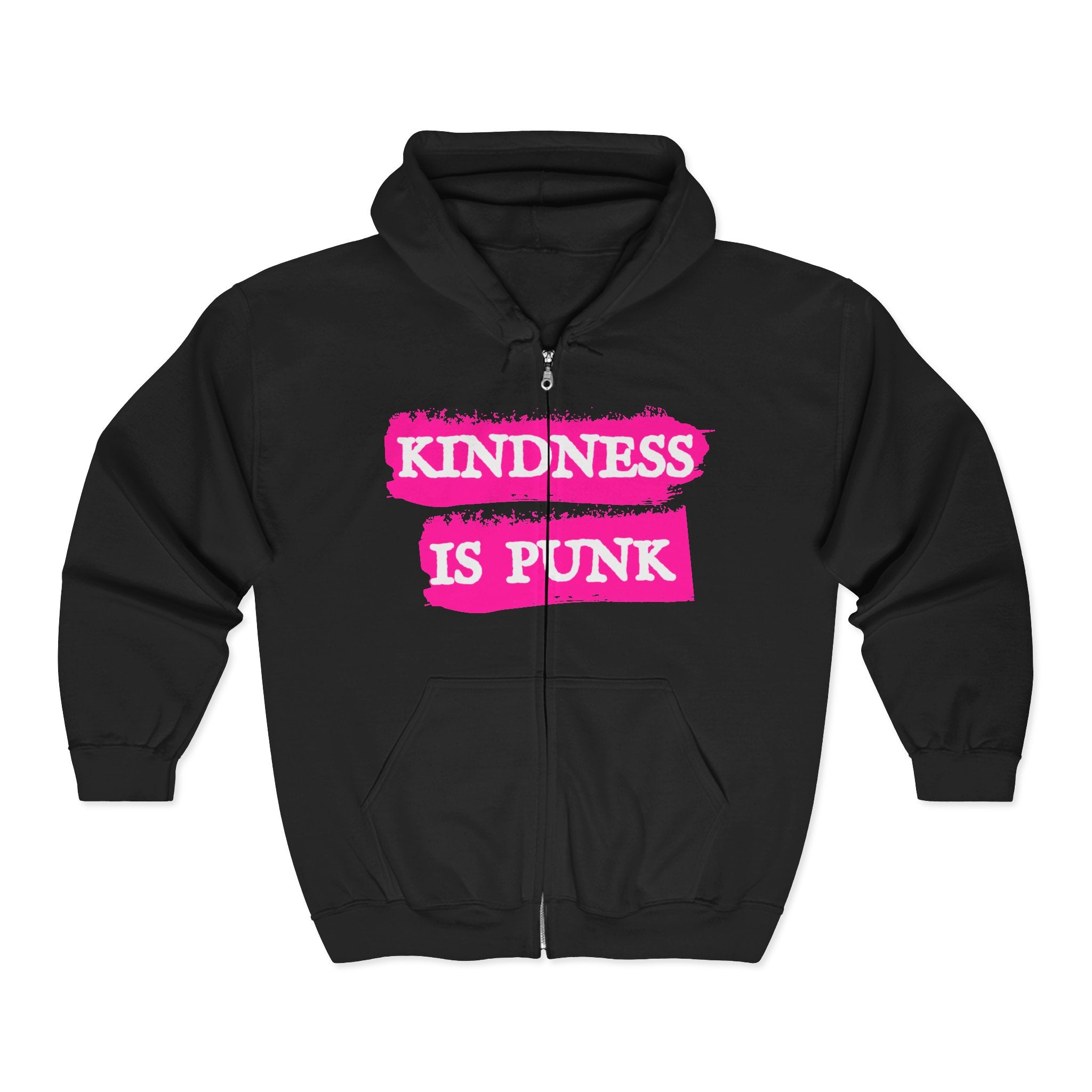 Mr. Roger's "Kindness is Punk" Full Zip Hoodie