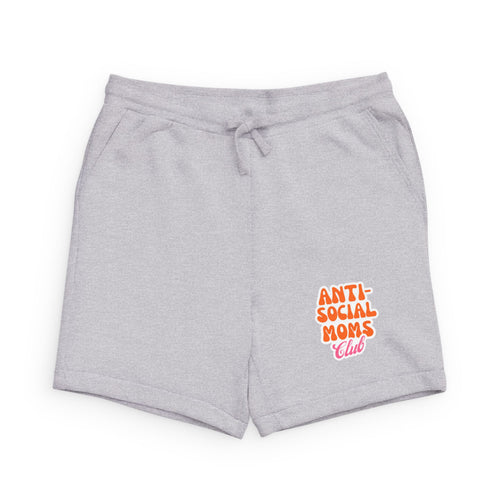 Anti-Social Moms Club Sweatshorts — Cozy Casual Lounge Shorts for Moms