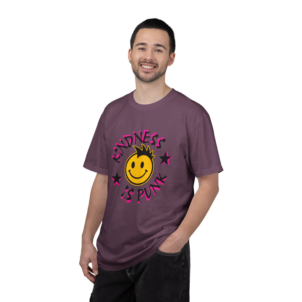 Kindness Is Punk Smiley Comfort Colors T-Shirt