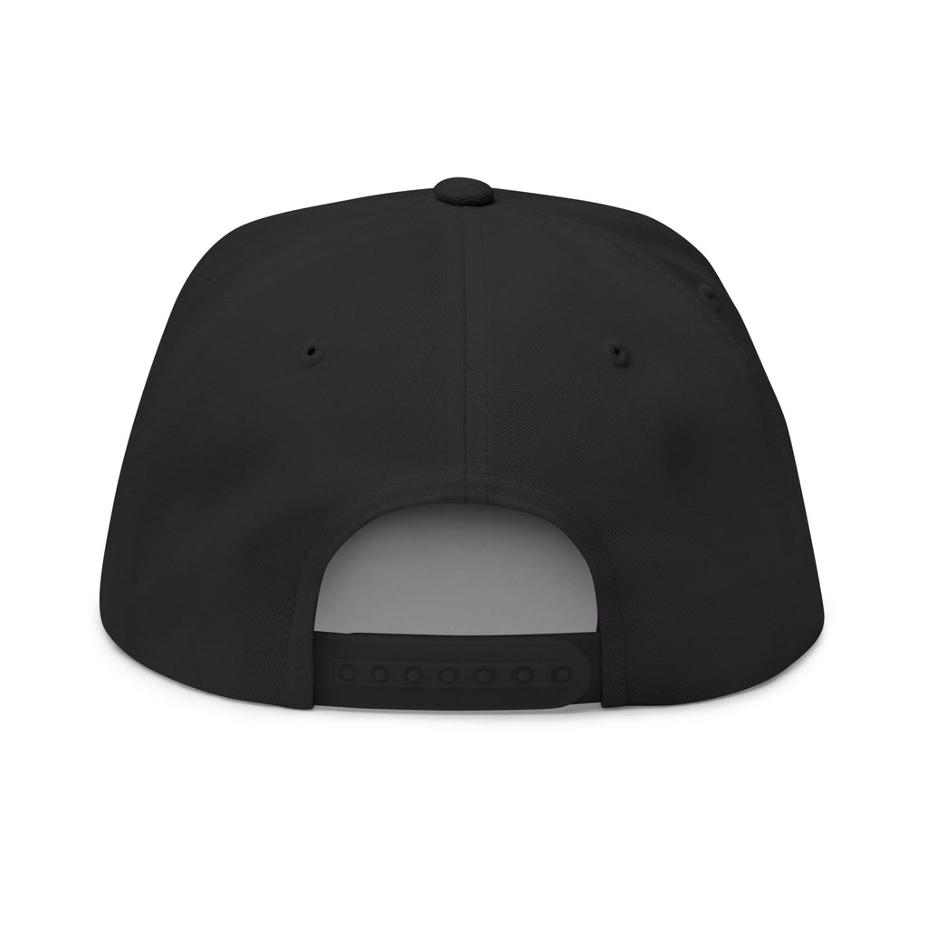 No Vote Por Él Embroidered Flatbill Snapback Hat