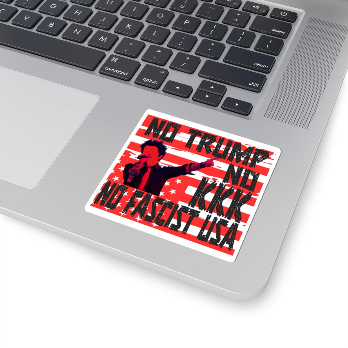 No Trump No KKK No Fascist USA Sticker