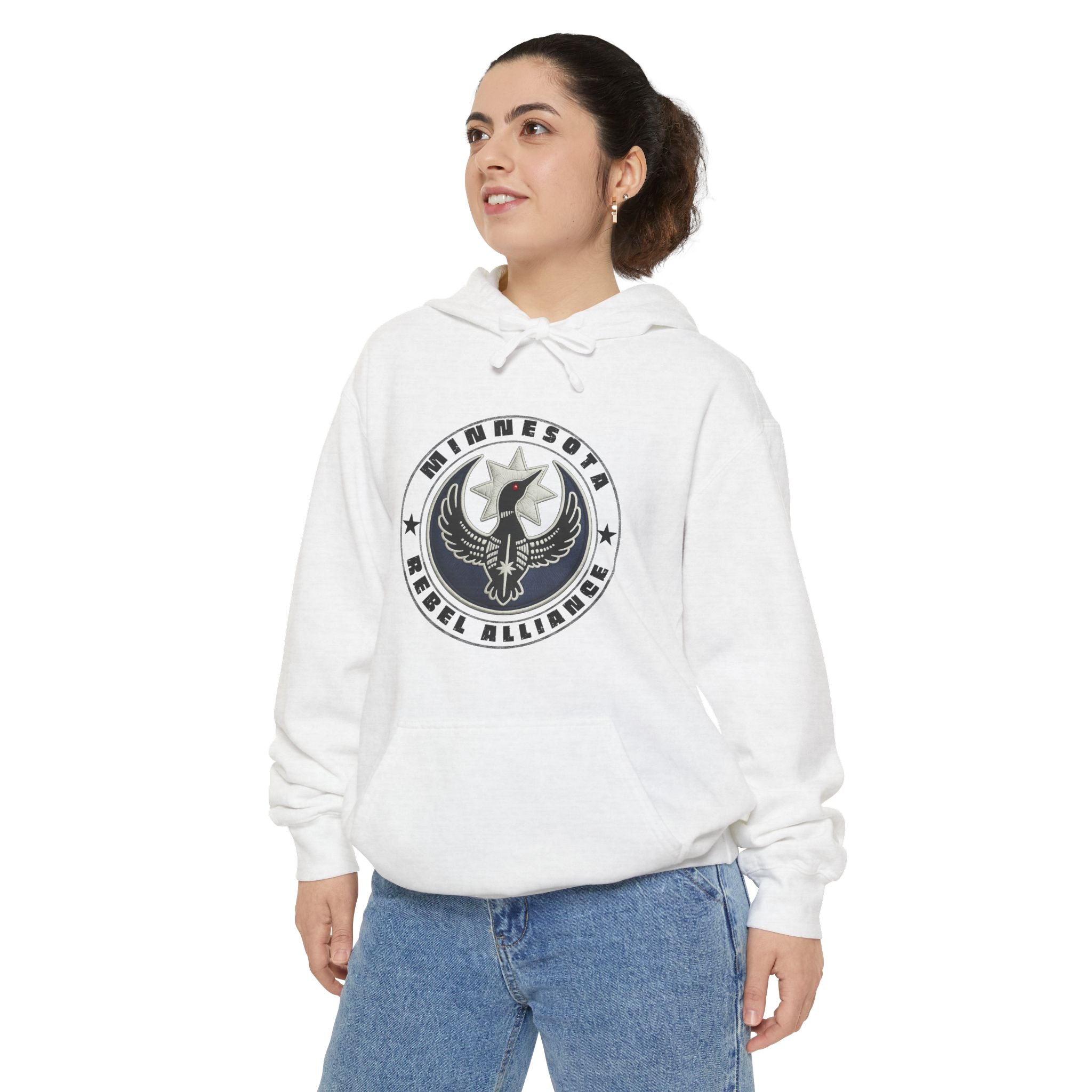 Minnesota Rebel Alliance Anti-ICE Comfort Colors Pullover Hoodie