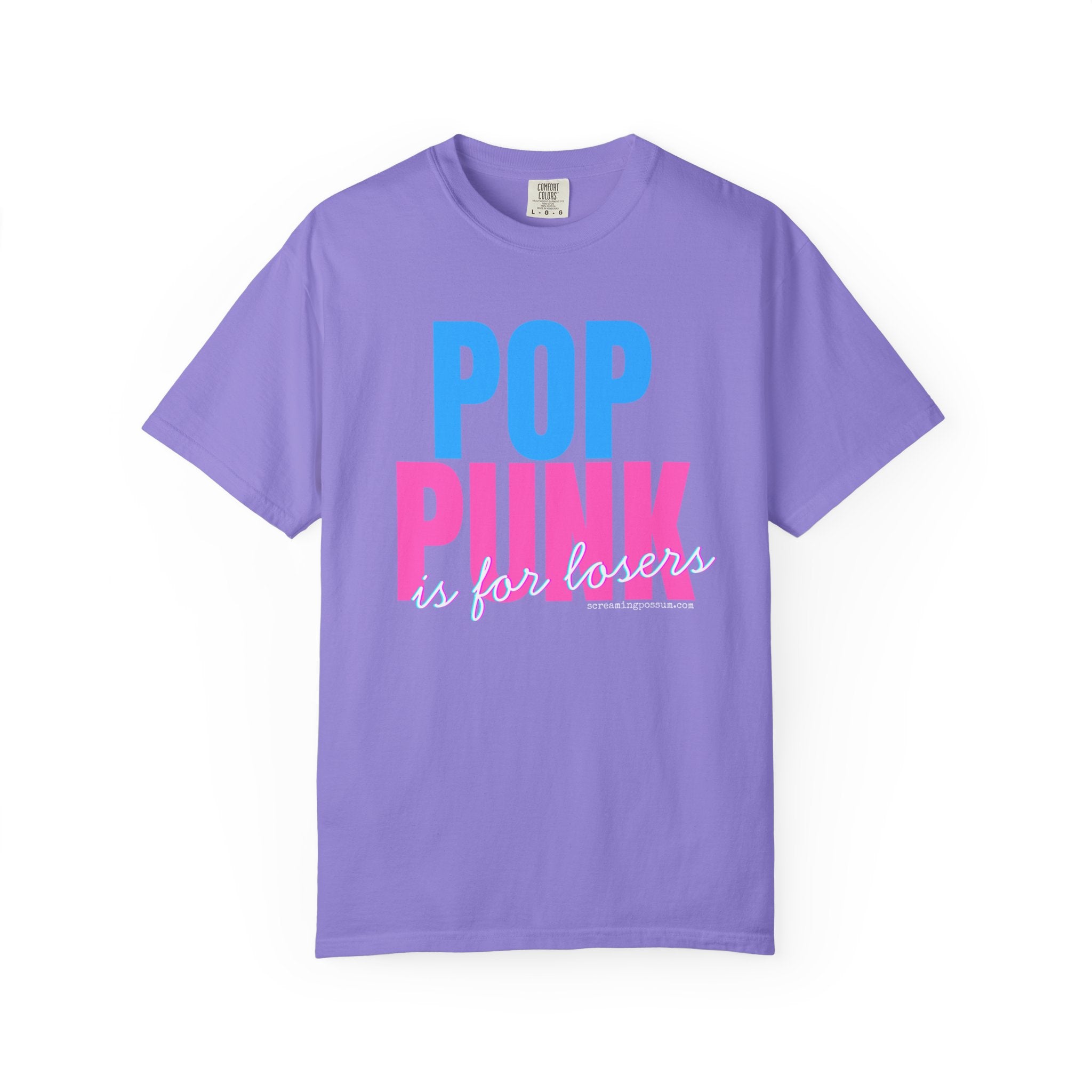 Pop Punk Is For Losers Comfort Colors T-Shirt