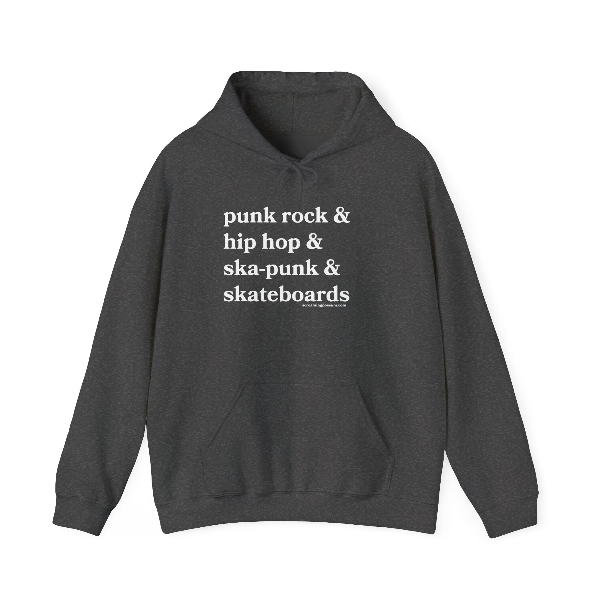 Punk Rock & Hip Hop & Ska-Punk & Skateboards Gildan Pullover Hoodie