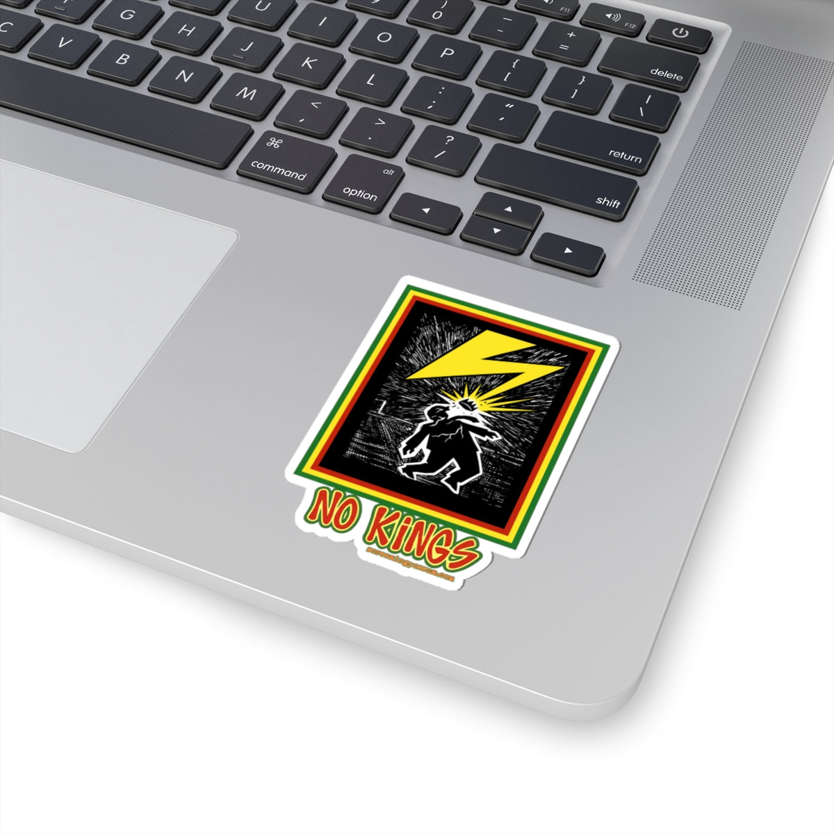 No Kings Bad Brains Homage Sticker