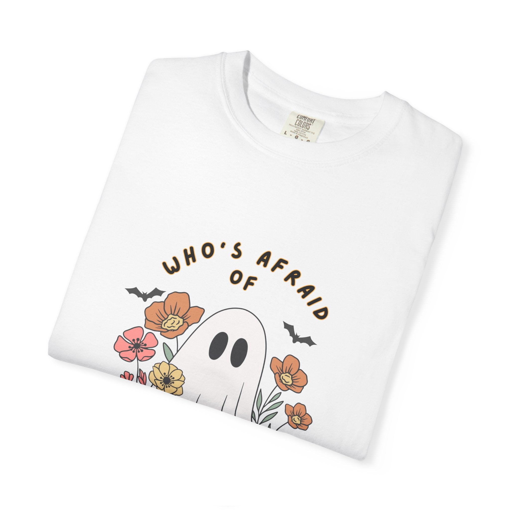 Who's Afraid of Little Old Me Swiftie Tee on Comfort Colors Shirt