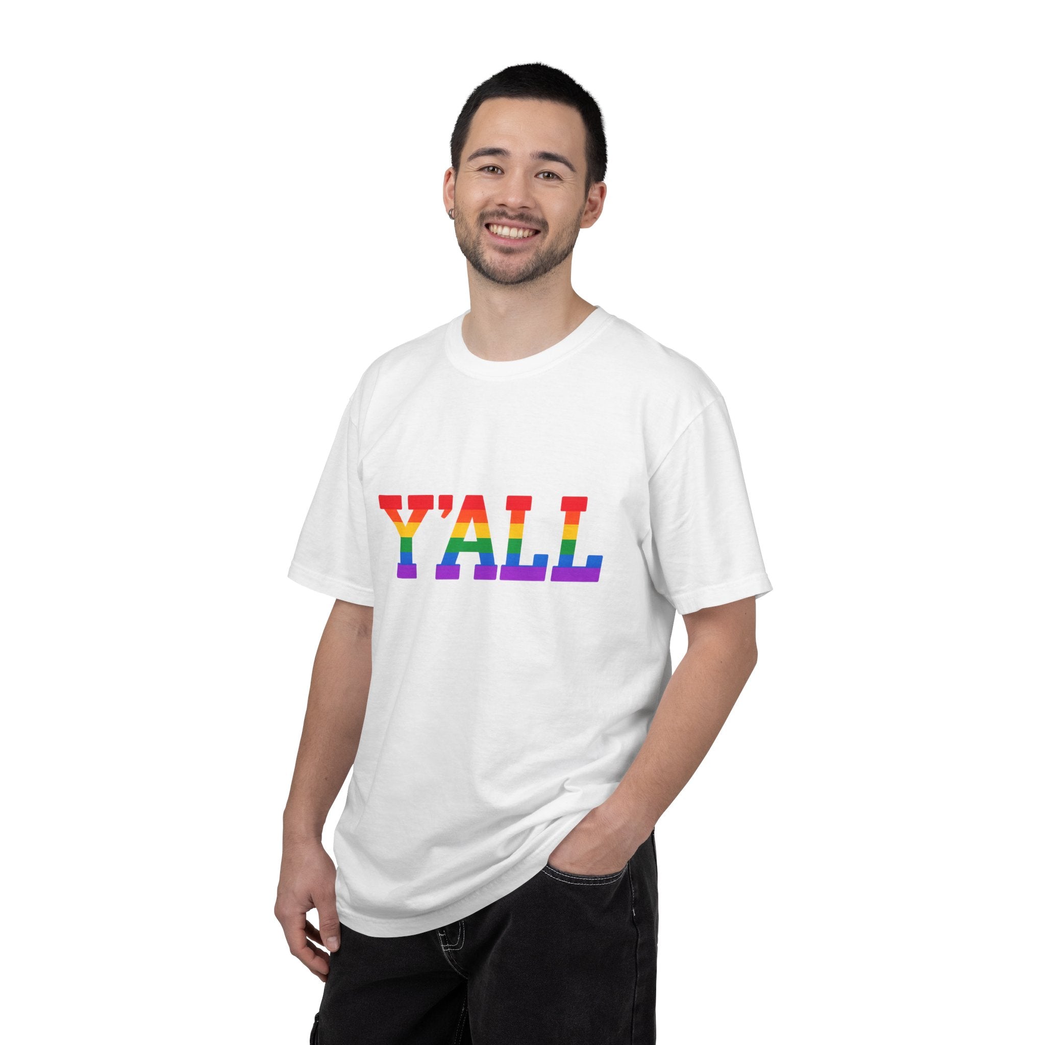 Y'ALL Rainbow Pride Comfort Colors T-Shirt