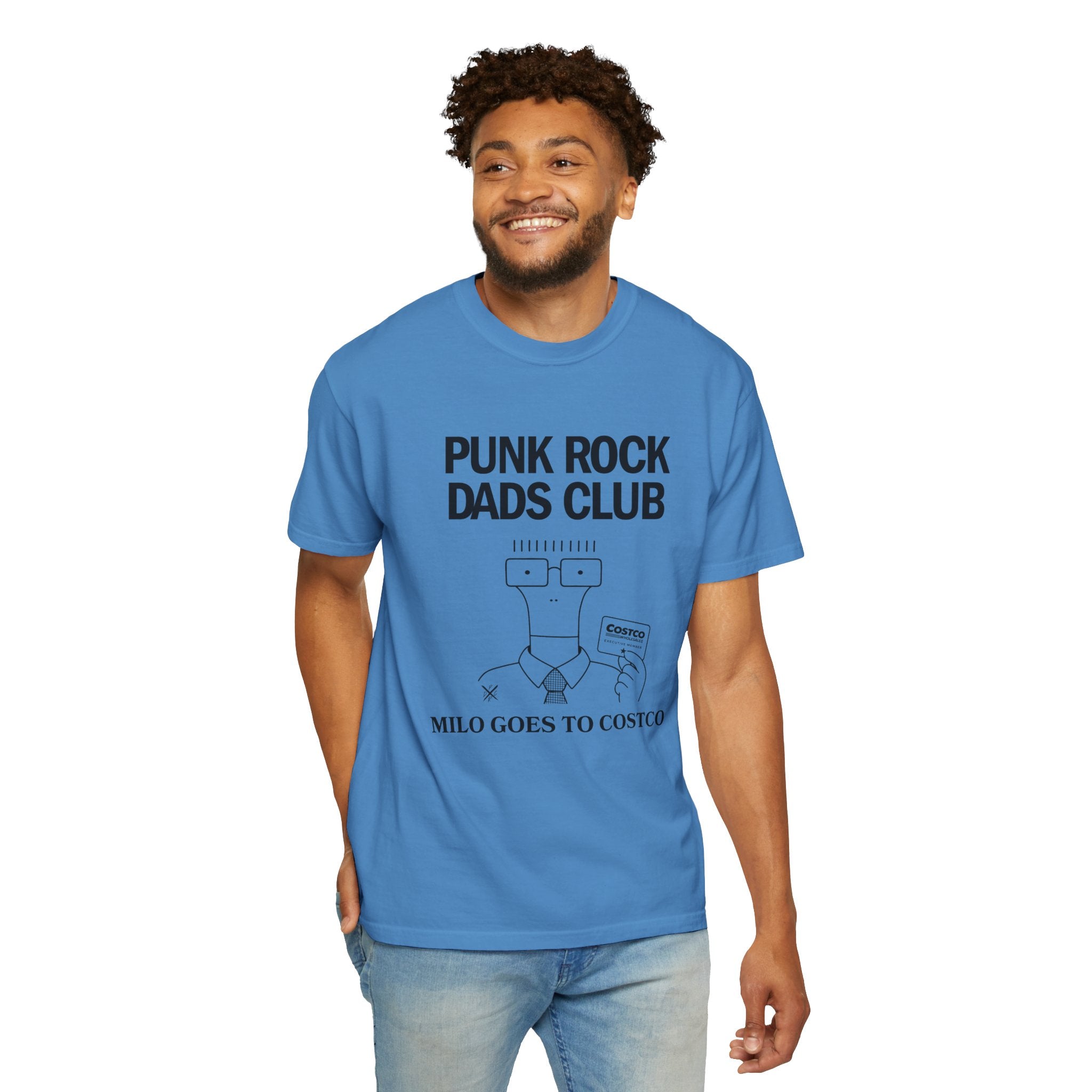 Milo Goes to Costco - Punk Rock Dads Club Comfort Colors T-Shirt