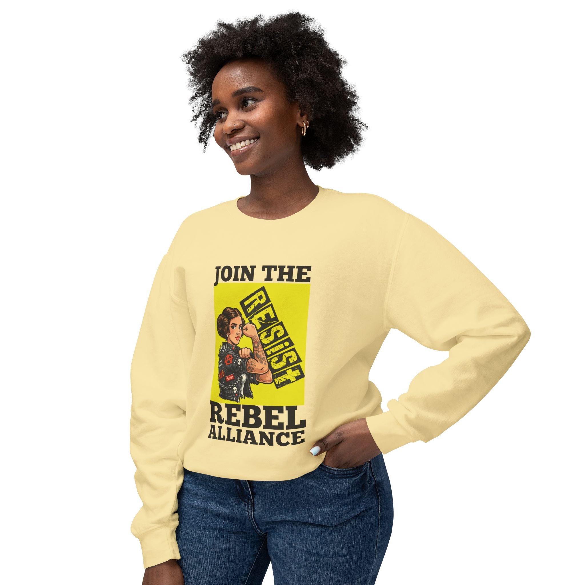 Join The Rebel Alliance Comfort Colors Crewneck Sweatshirt