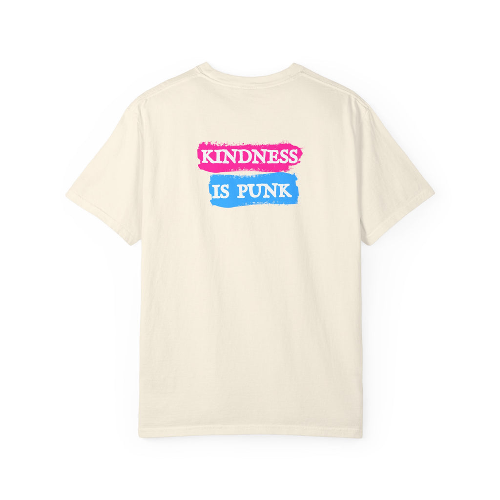 Kindness Is Punk Dolly Comfort Colors T-ShirtT-Shirt — Retro Punk Graphic Tee