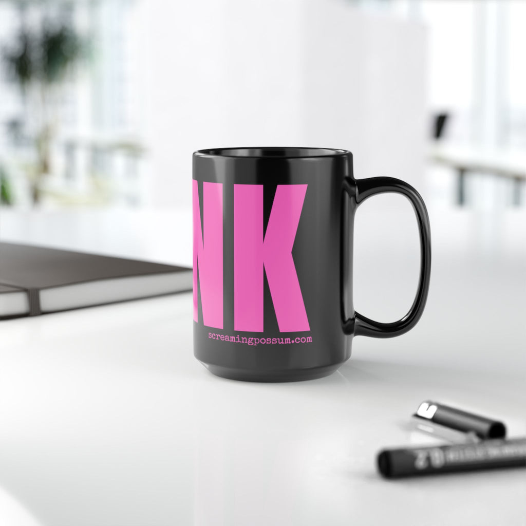 PUNK Black Coffee Mug — 11oz & 15oz