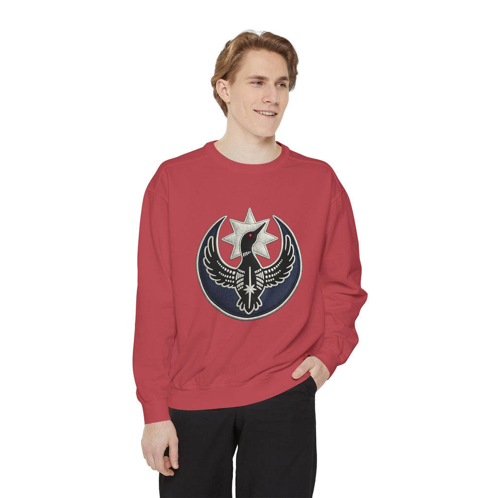 Minnesota Rebel Loon Anti-ICE Comfort Colors Crewneck Sweatshirt