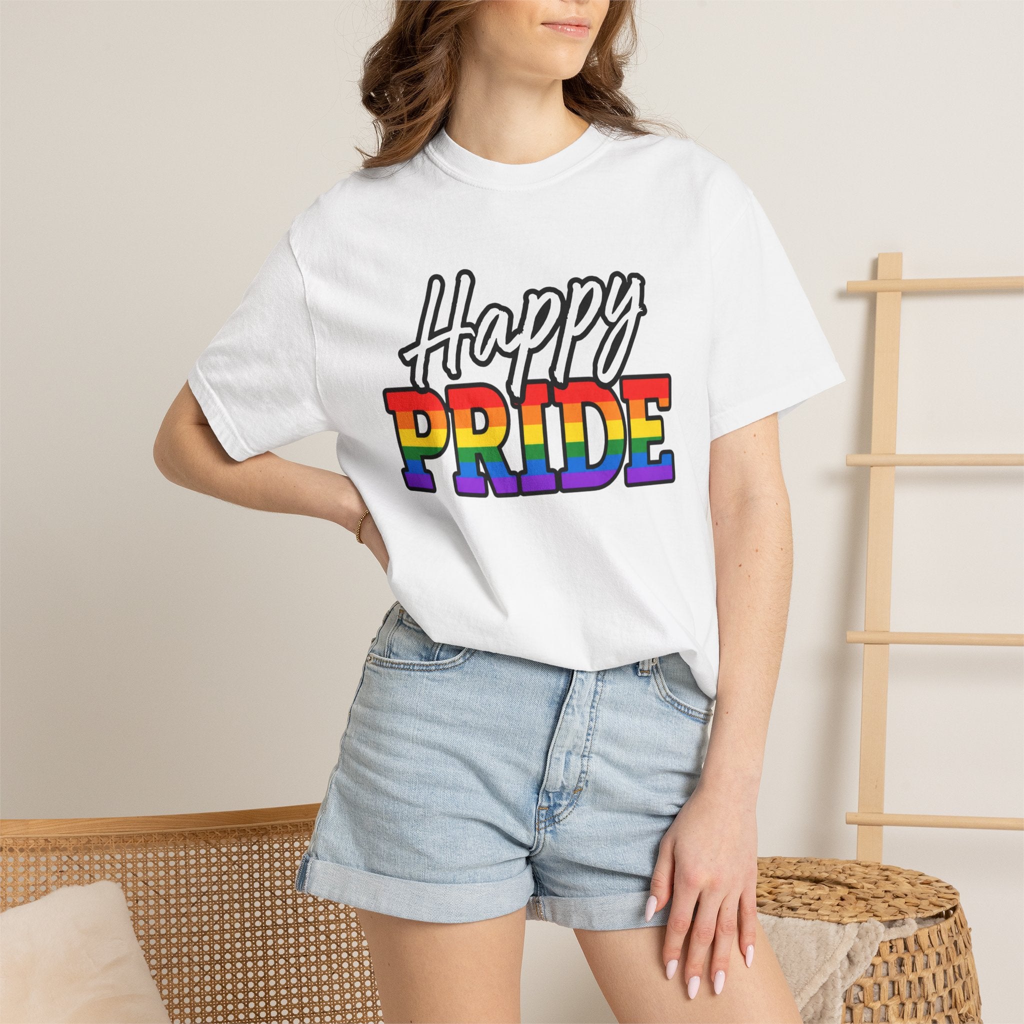 Happy Pride Comfort Colors T-Shirt