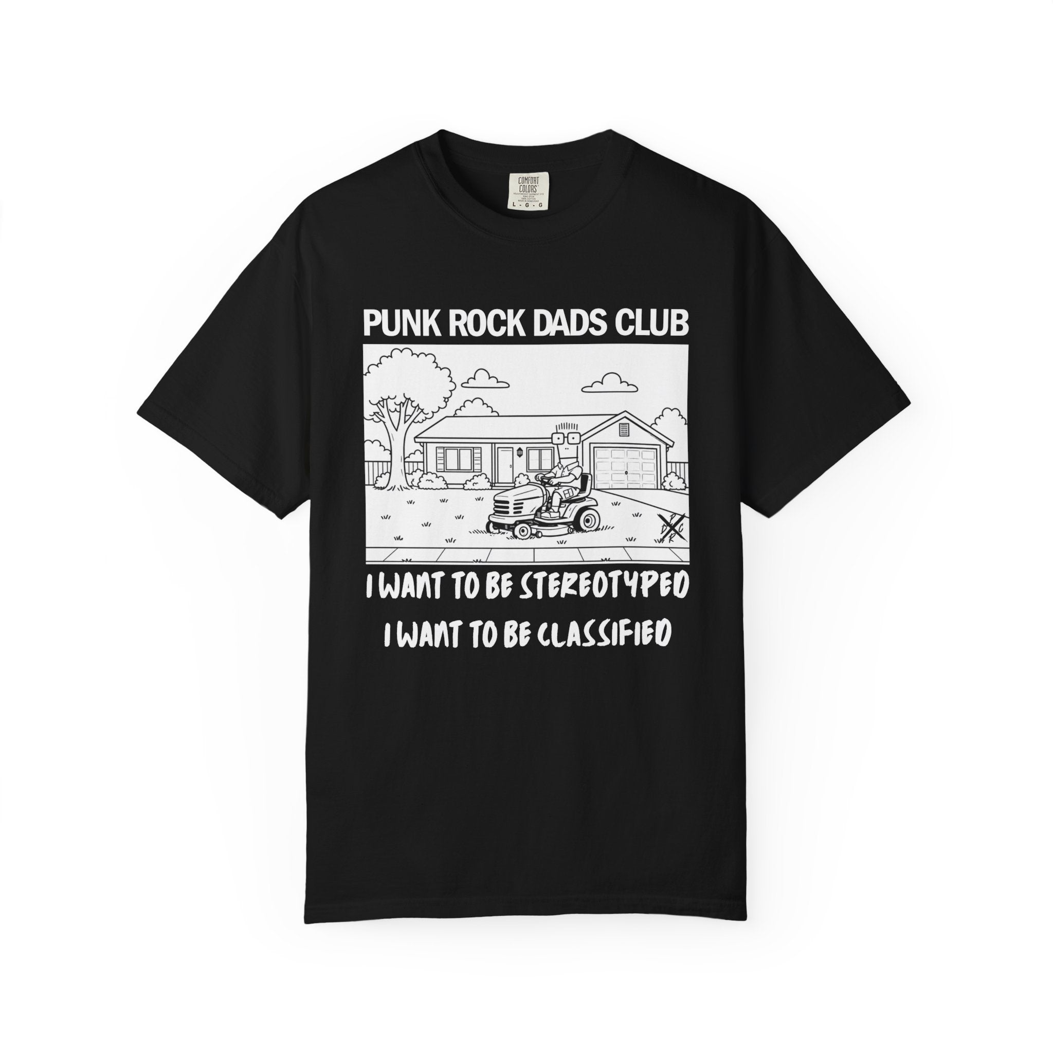 Suburban Home - Punk Rock Dads Club Comfort Colors T-Shirt