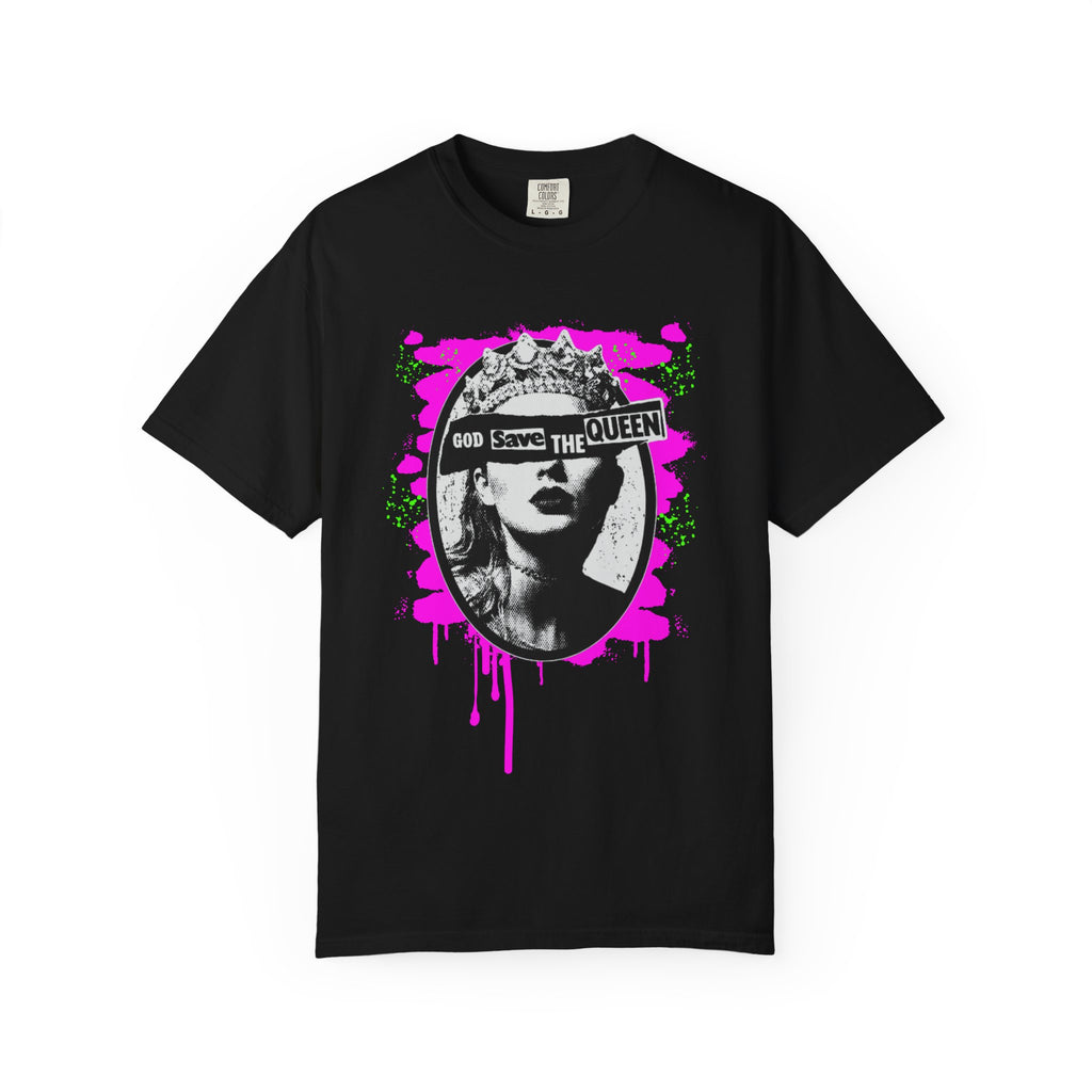 God Save the Queen Classic Punk x Swifty Mashup Comfort Colors T-shirt