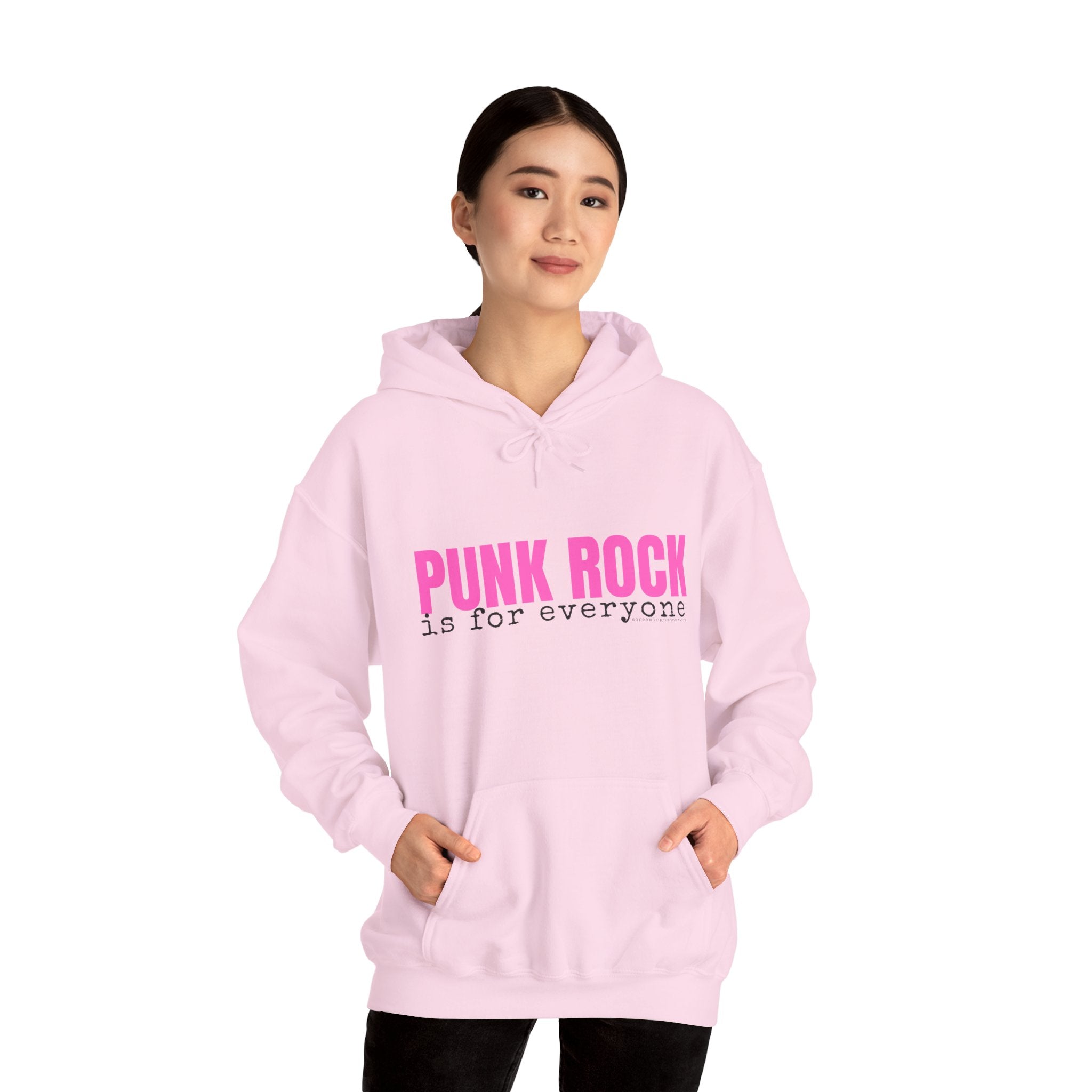 Punk Rock Is For Everyone Gildan Pullover Hoodie