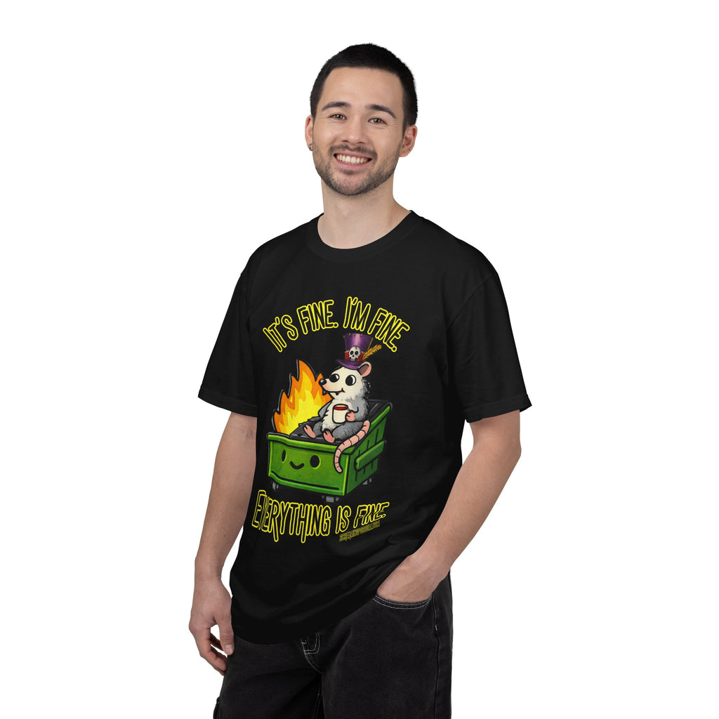 It’s Fine Dumpster Fire Comfort Colors T-Shirt