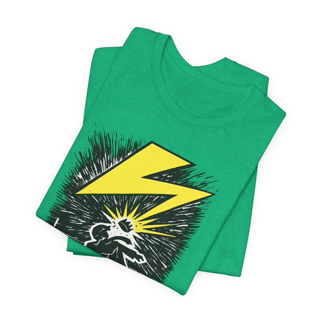 No Kings Lightning Bolt Bella + Canvas T-Shirt