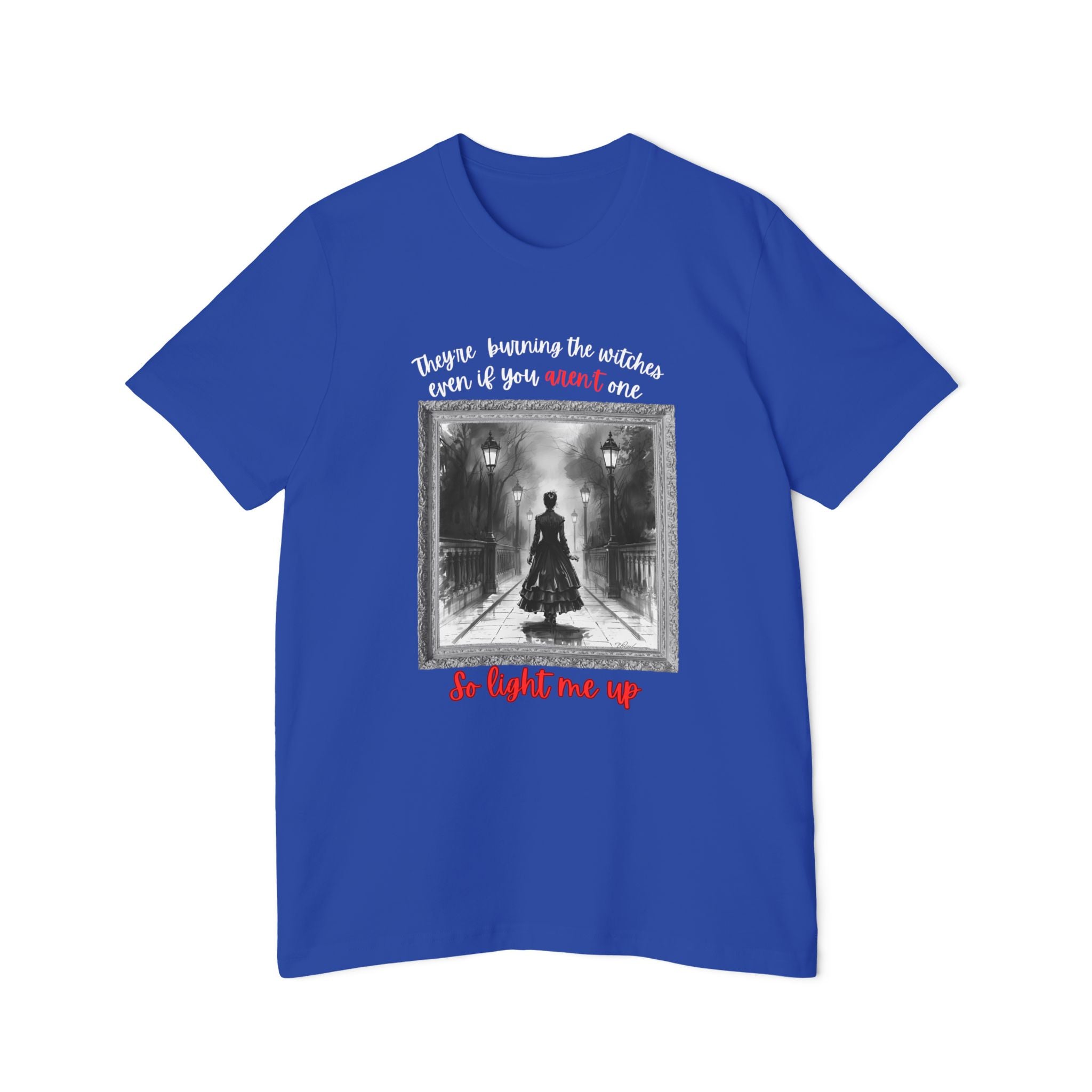 They're Burning the Witches Even If You Aren't One Swiftie Tee on Bella + Canvas Shirt