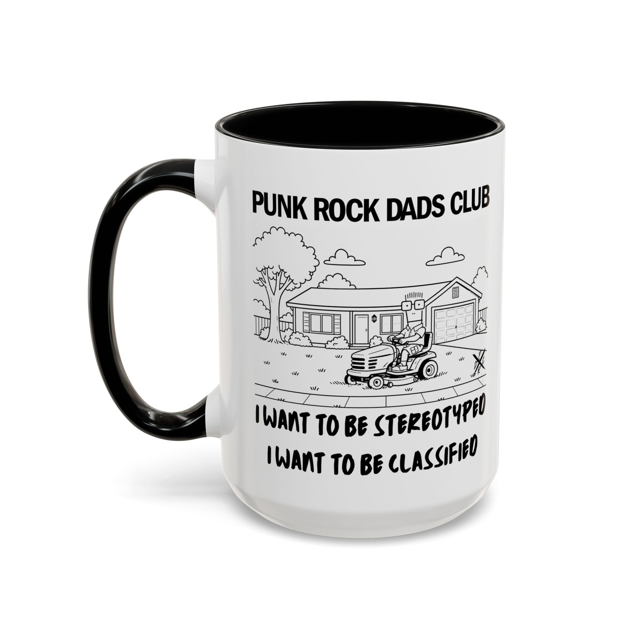 Suburban Home - Punk Rock Dads Club Mug (11/15 oz)