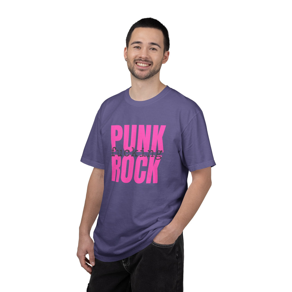 Punk Fucking Rock Comfort Colors Graphic T-Shirt